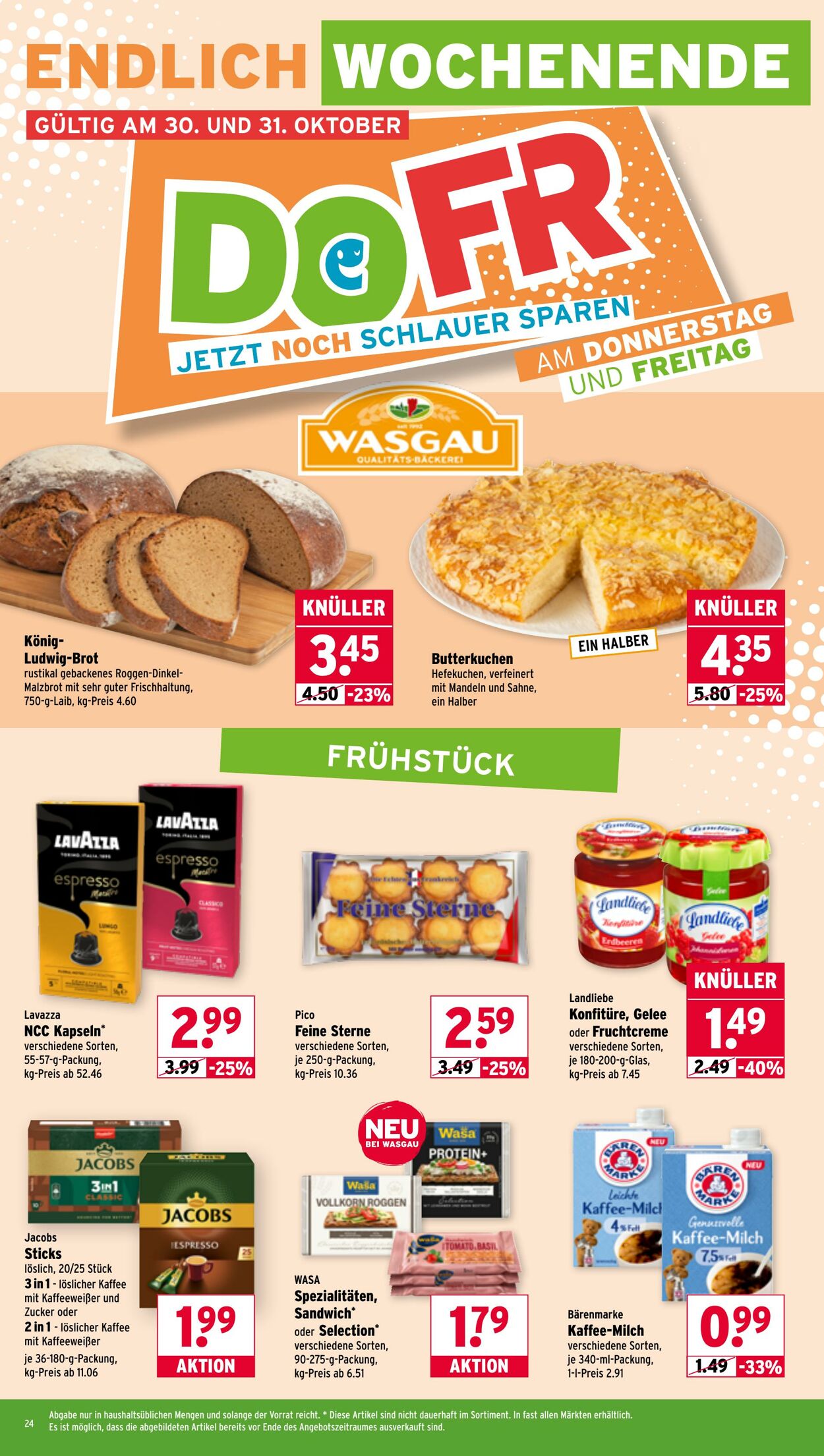 Prospekt Wasgau 27.10.2025 - 01.11.2025