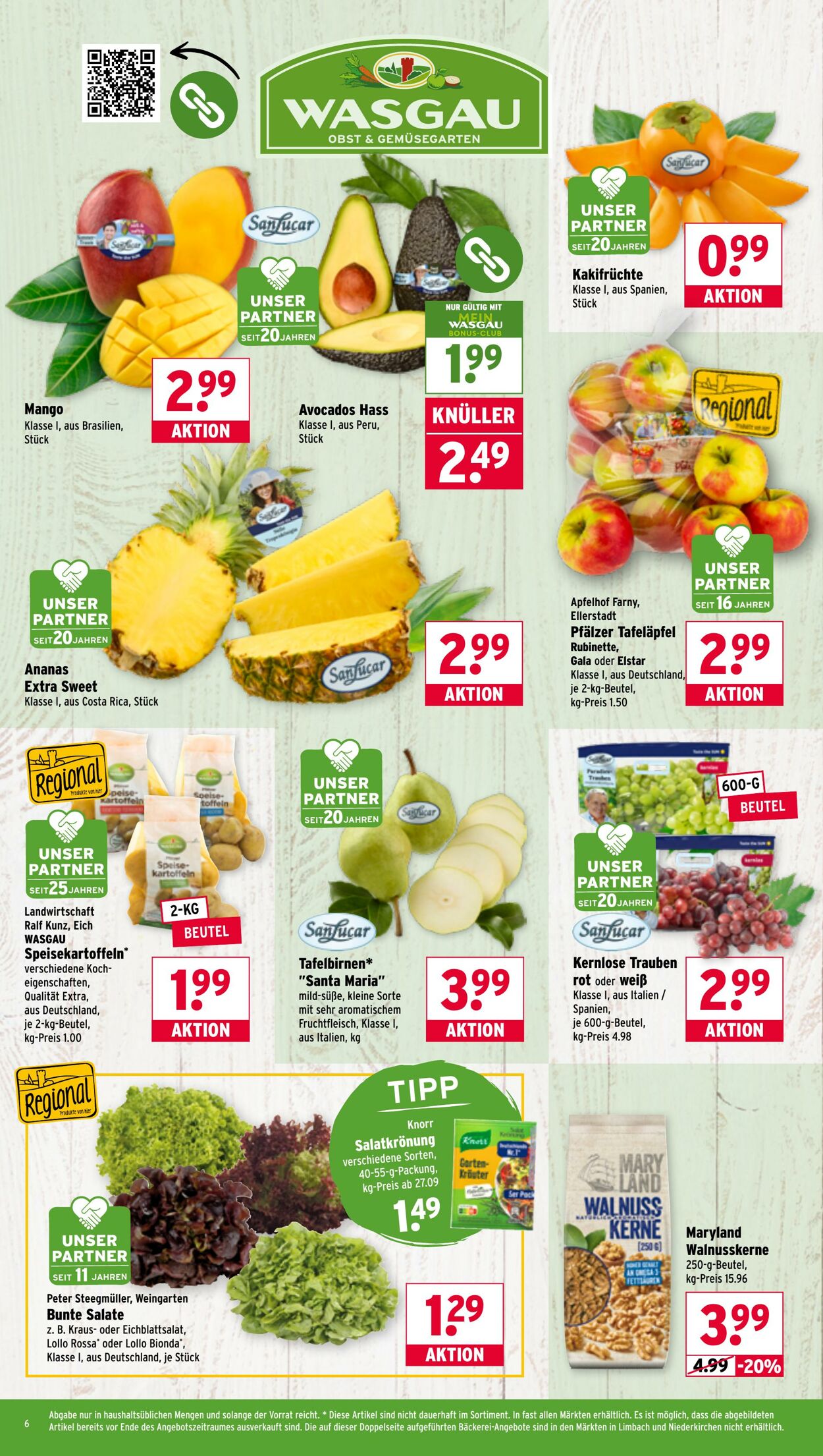 Prospekt Wasgau 27.10.2025 - 01.11.2025