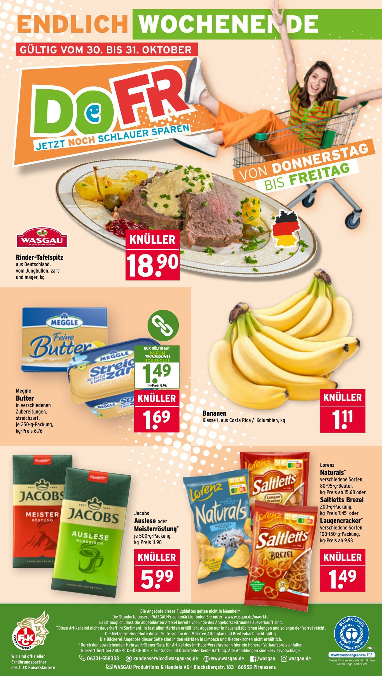 Prospekt Wasgau 27.10.2025 - 01.11.2025