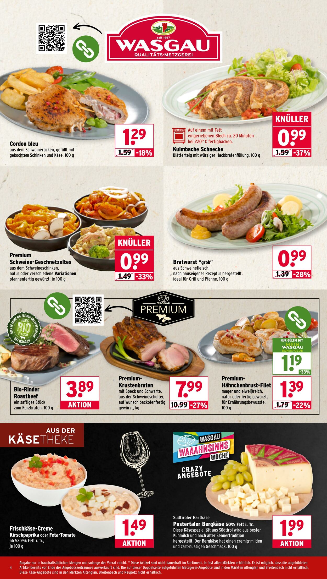 Prospekt Wasgau 27.10.2025 - 01.11.2025