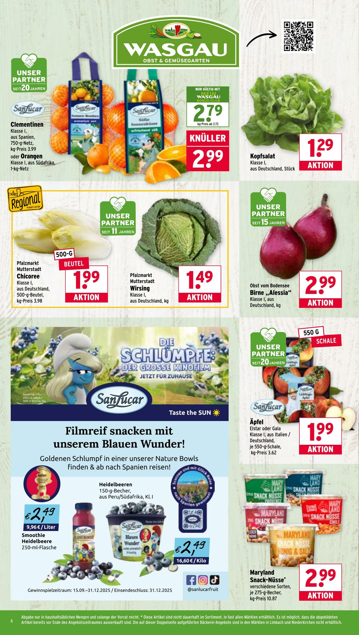 Prospekt Wasgau 03.11.2025 - 08.11.2025
