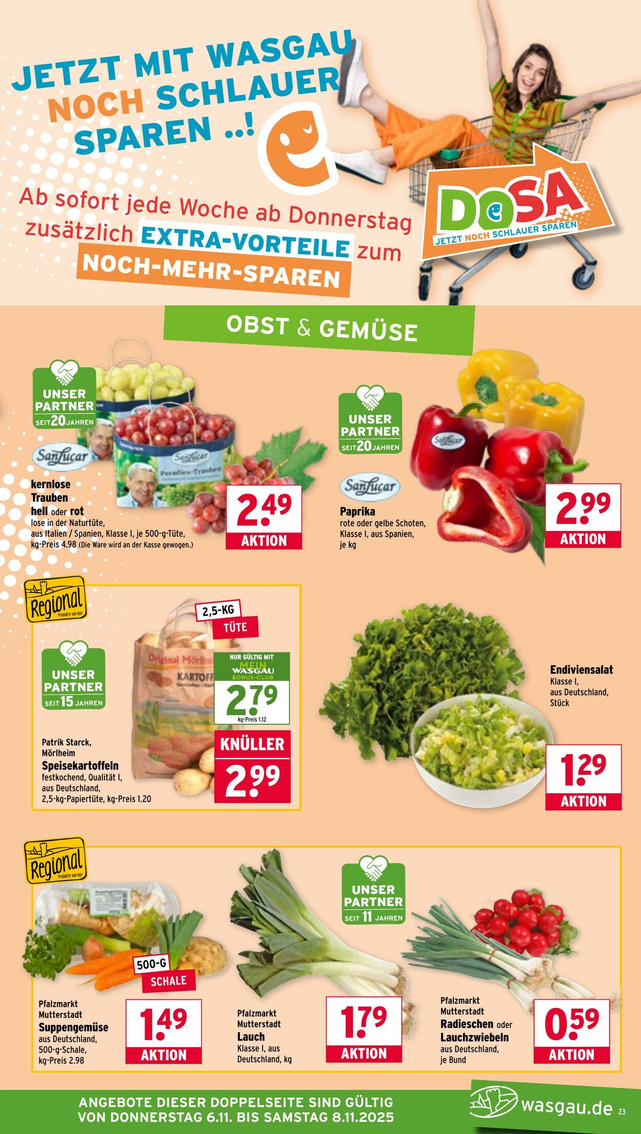 Prospekt Wasgau 03.11.2025 - 08.11.2025