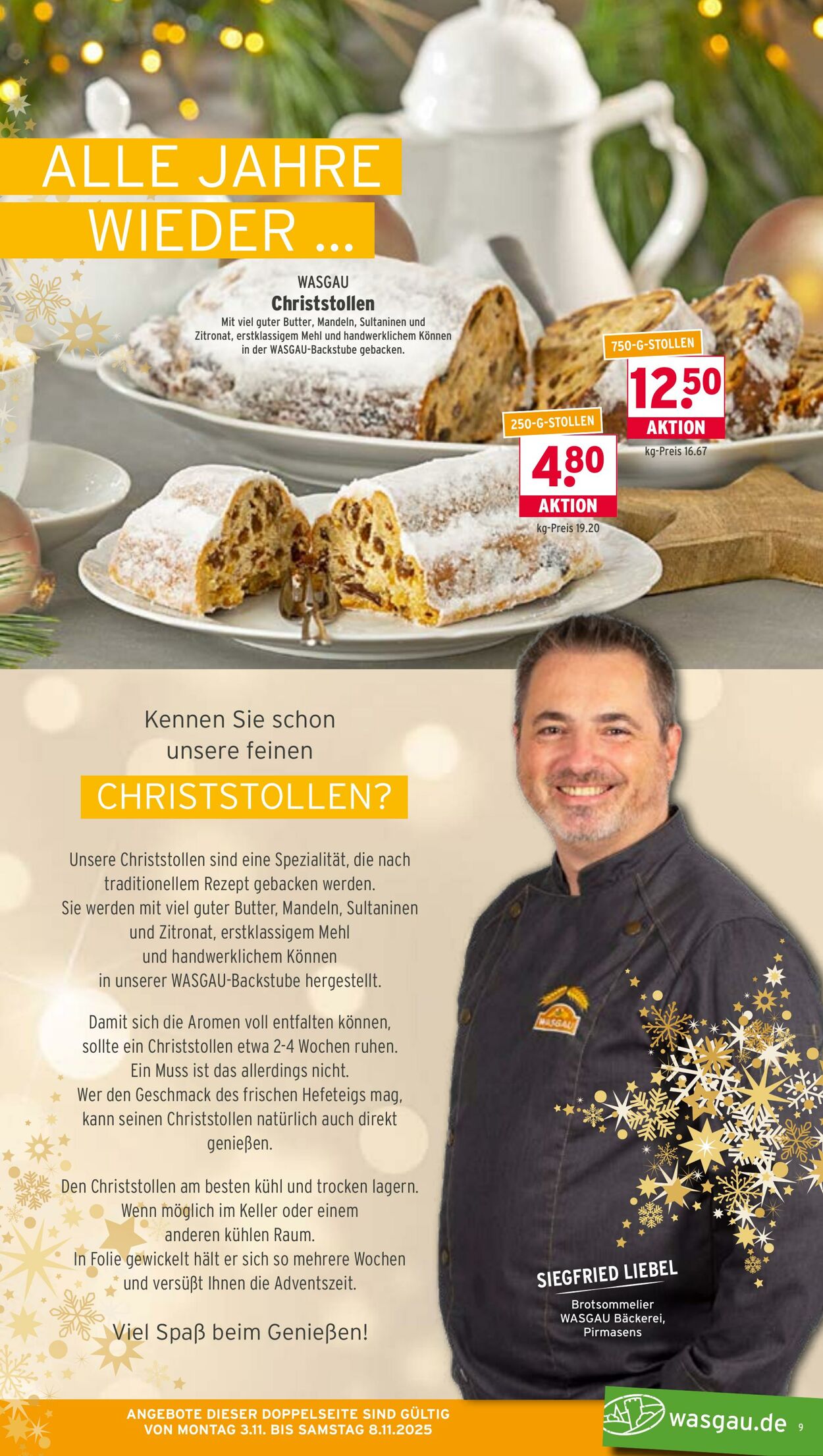 Prospekt Wasgau 03.11.2025 - 08.11.2025