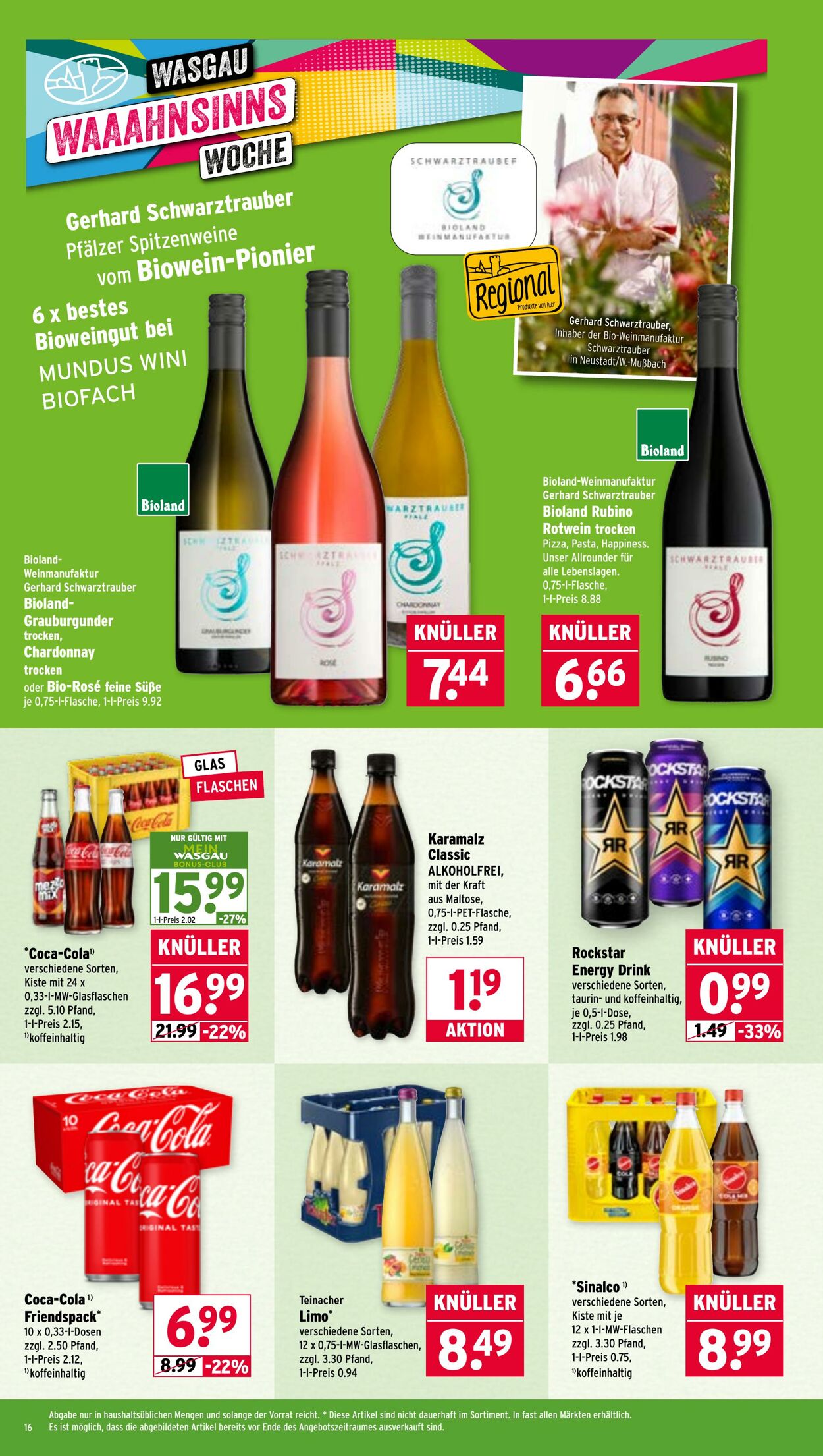 Prospekt Wasgau 03.11.2025 - 08.11.2025