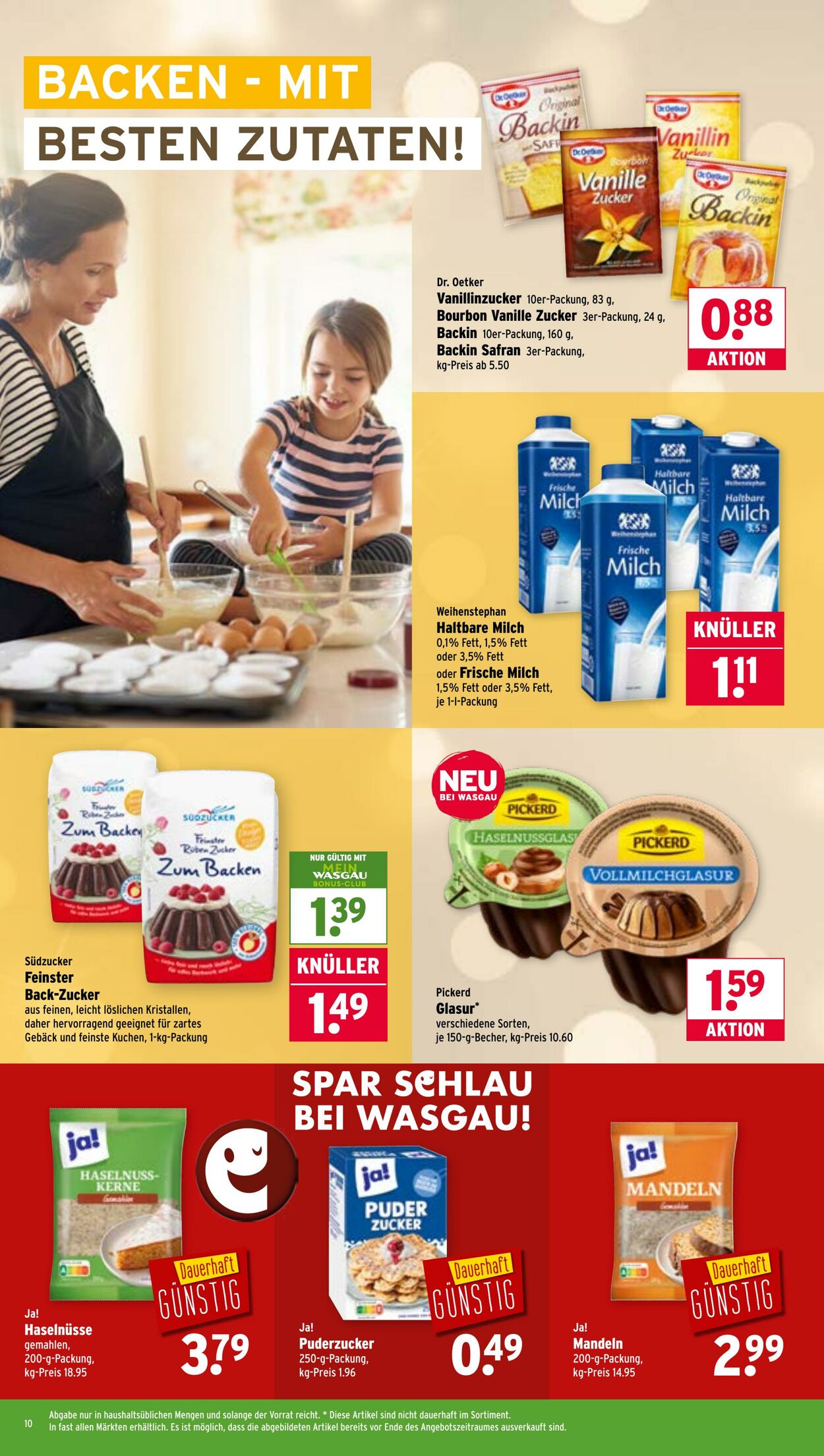 Prospekt Wasgau 03.11.2025 - 08.11.2025