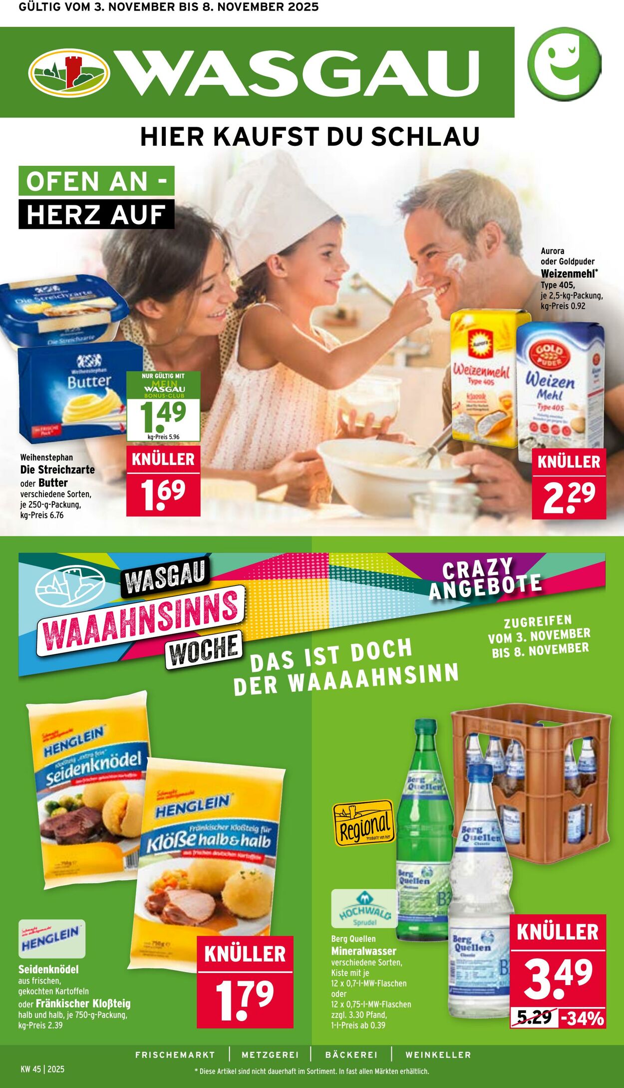 Prospekt Wasgau 03.11.2025 - 08.11.2025