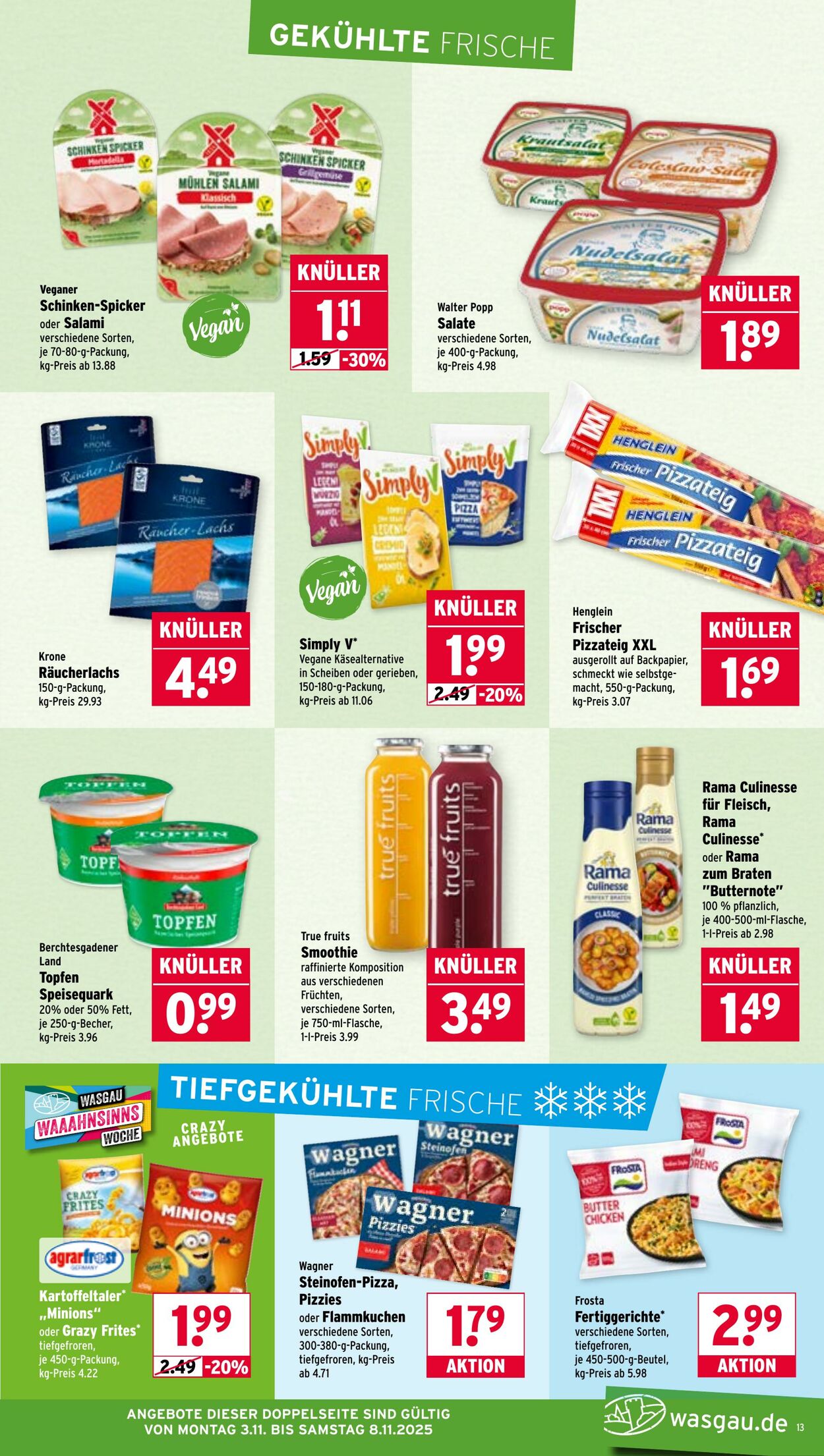 Prospekt Wasgau 03.11.2025 - 08.11.2025