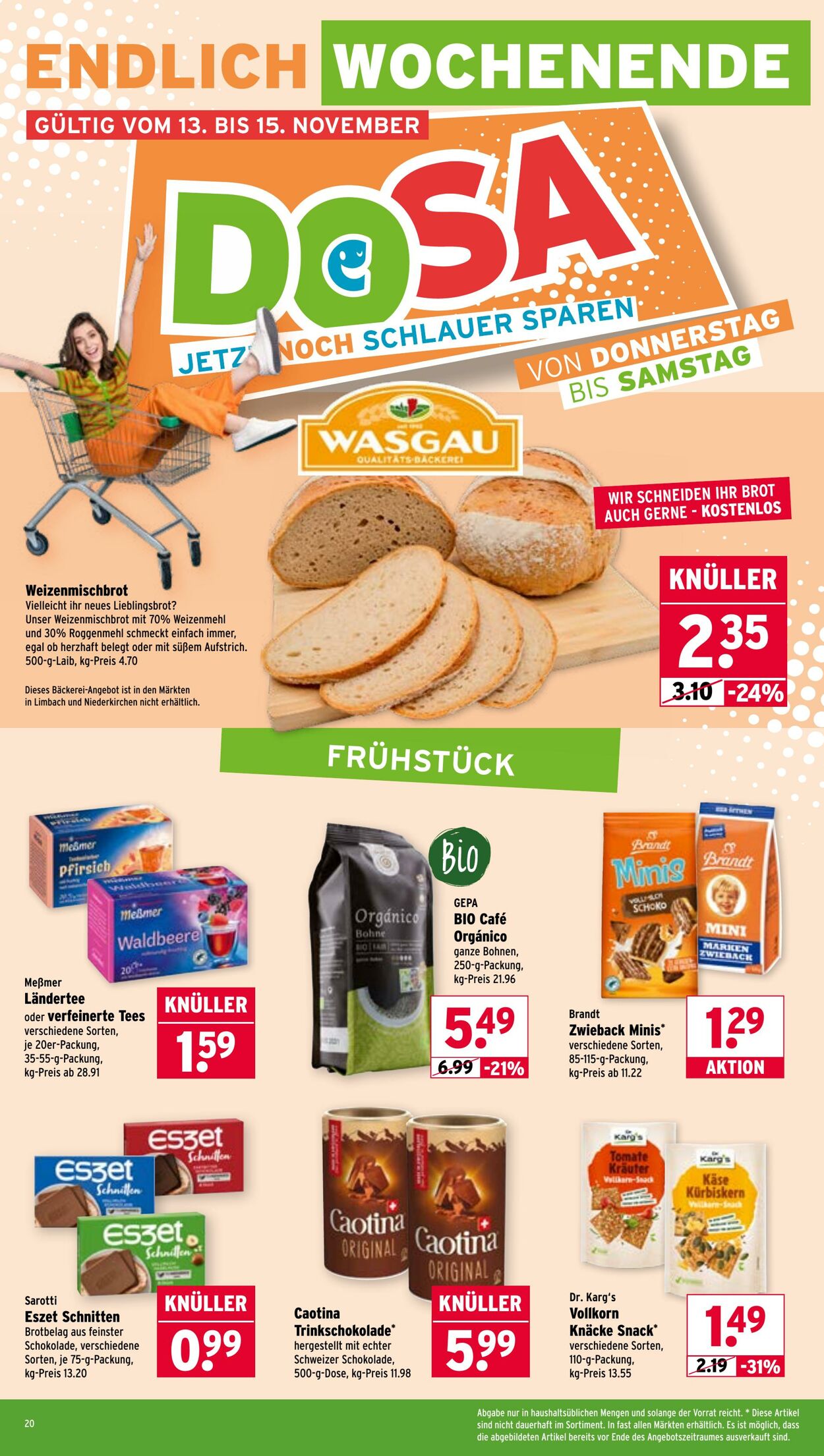 Prospekt Wasgau 10.11.2025 - 15.11.2025