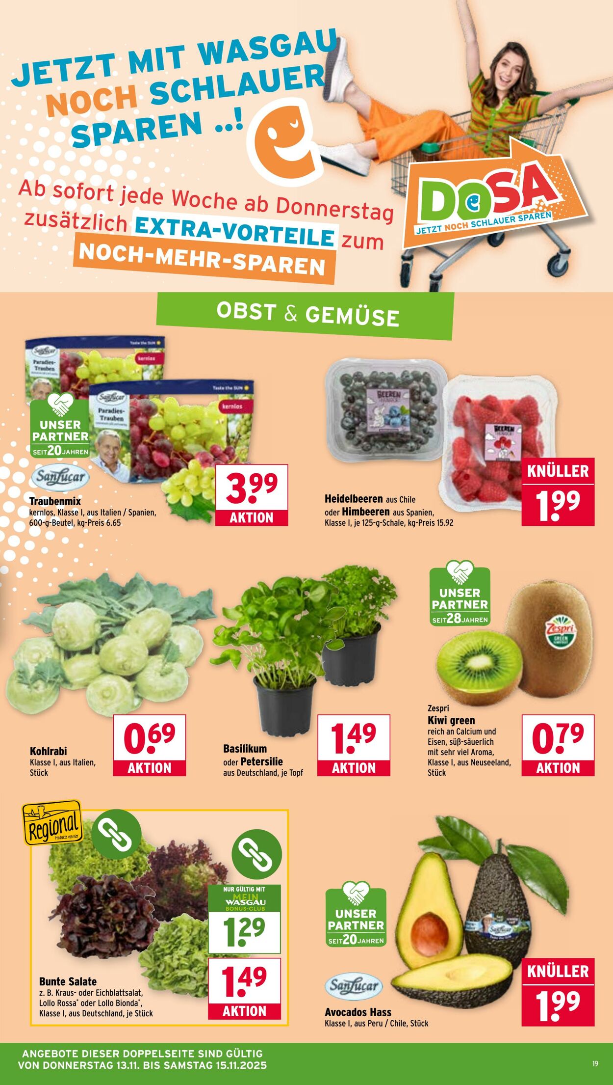 Prospekt Wasgau 10.11.2025 - 15.11.2025