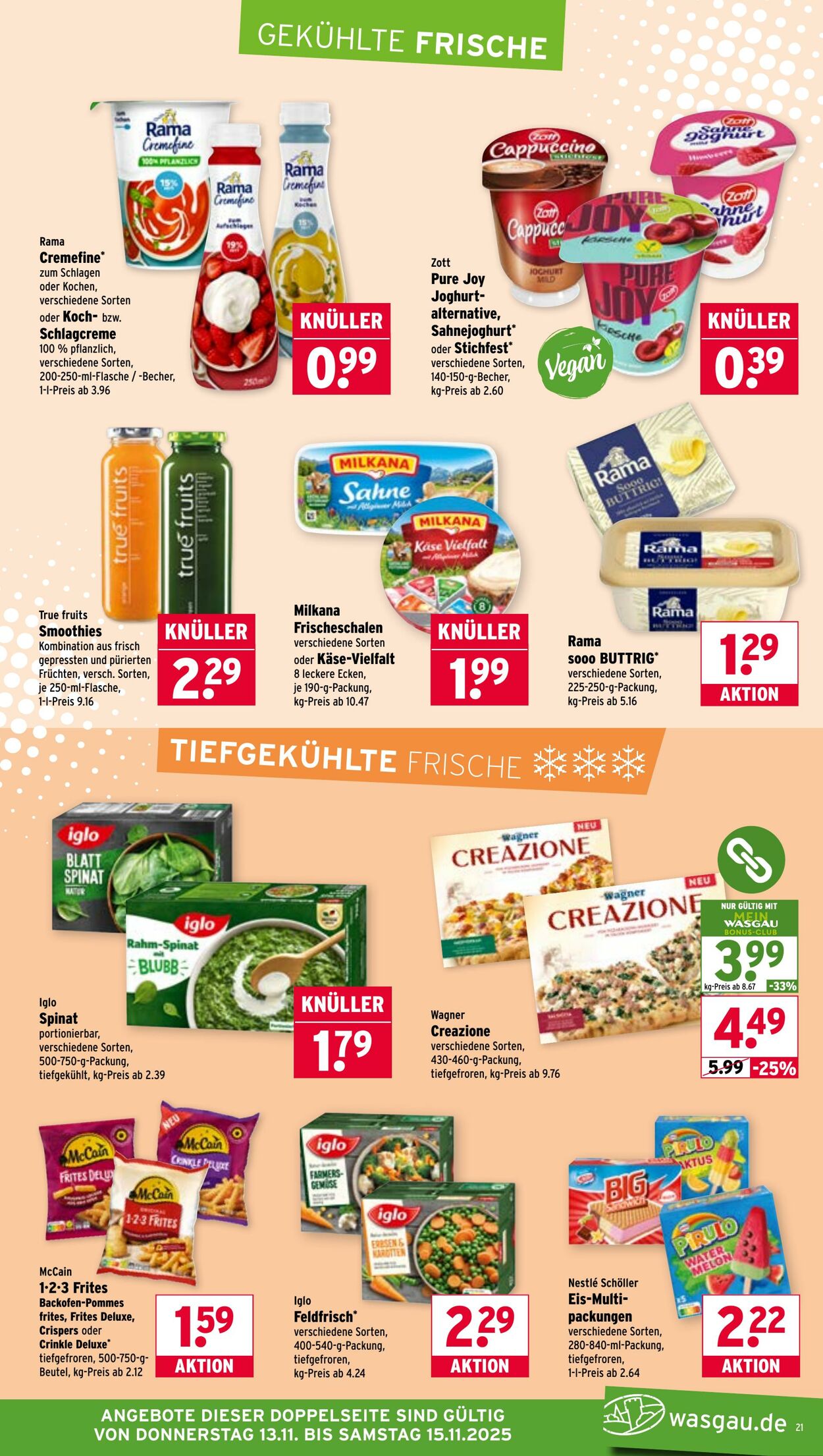 Prospekt Wasgau 10.11.2025 - 15.11.2025