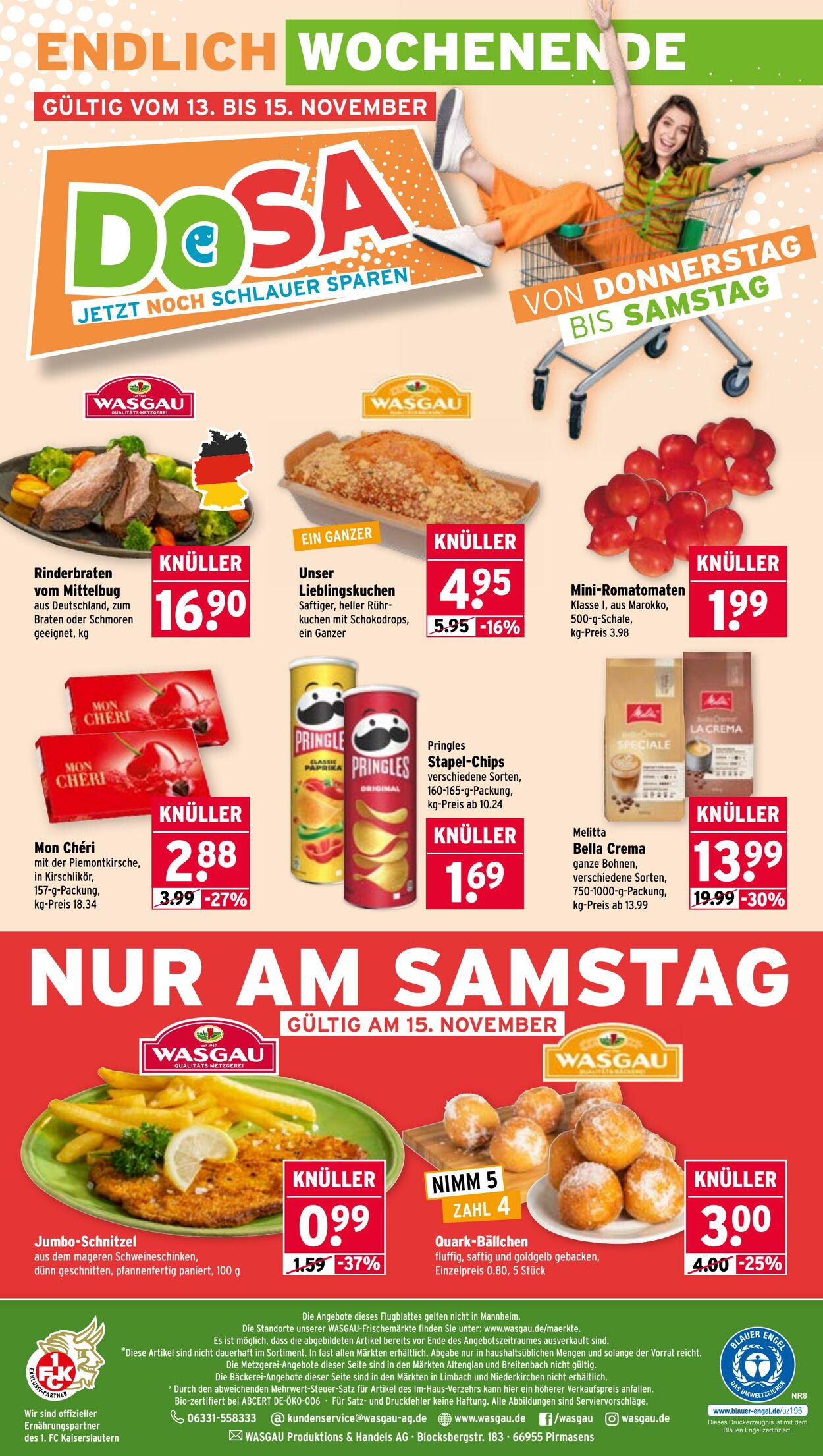 Prospekt Wasgau 10.11.2025 - 15.11.2025