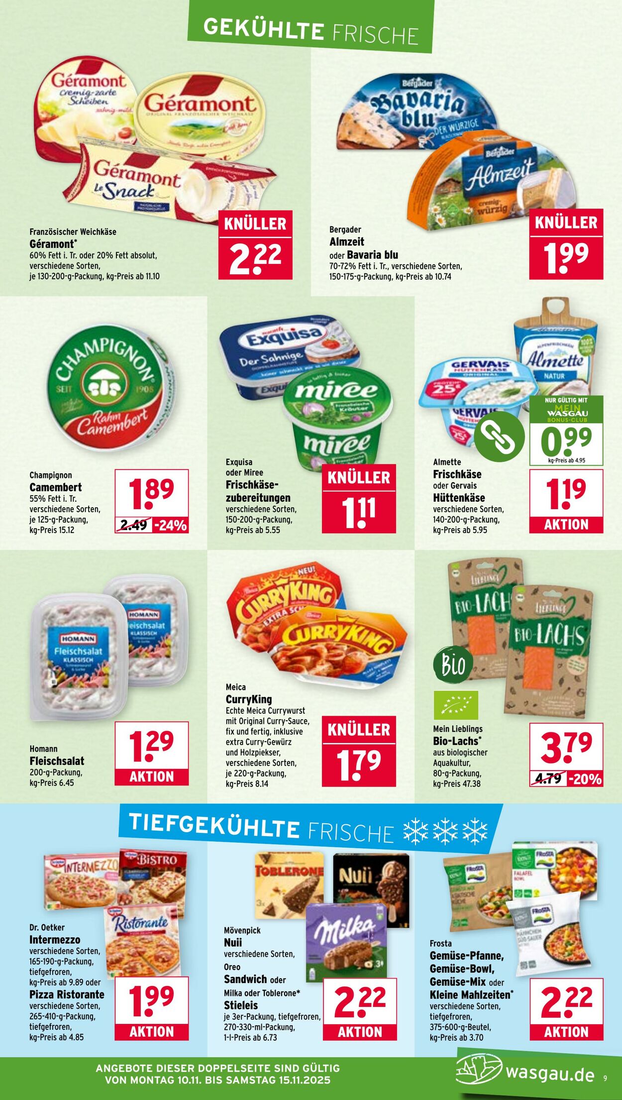 Prospekt Wasgau 10.11.2025 - 15.11.2025