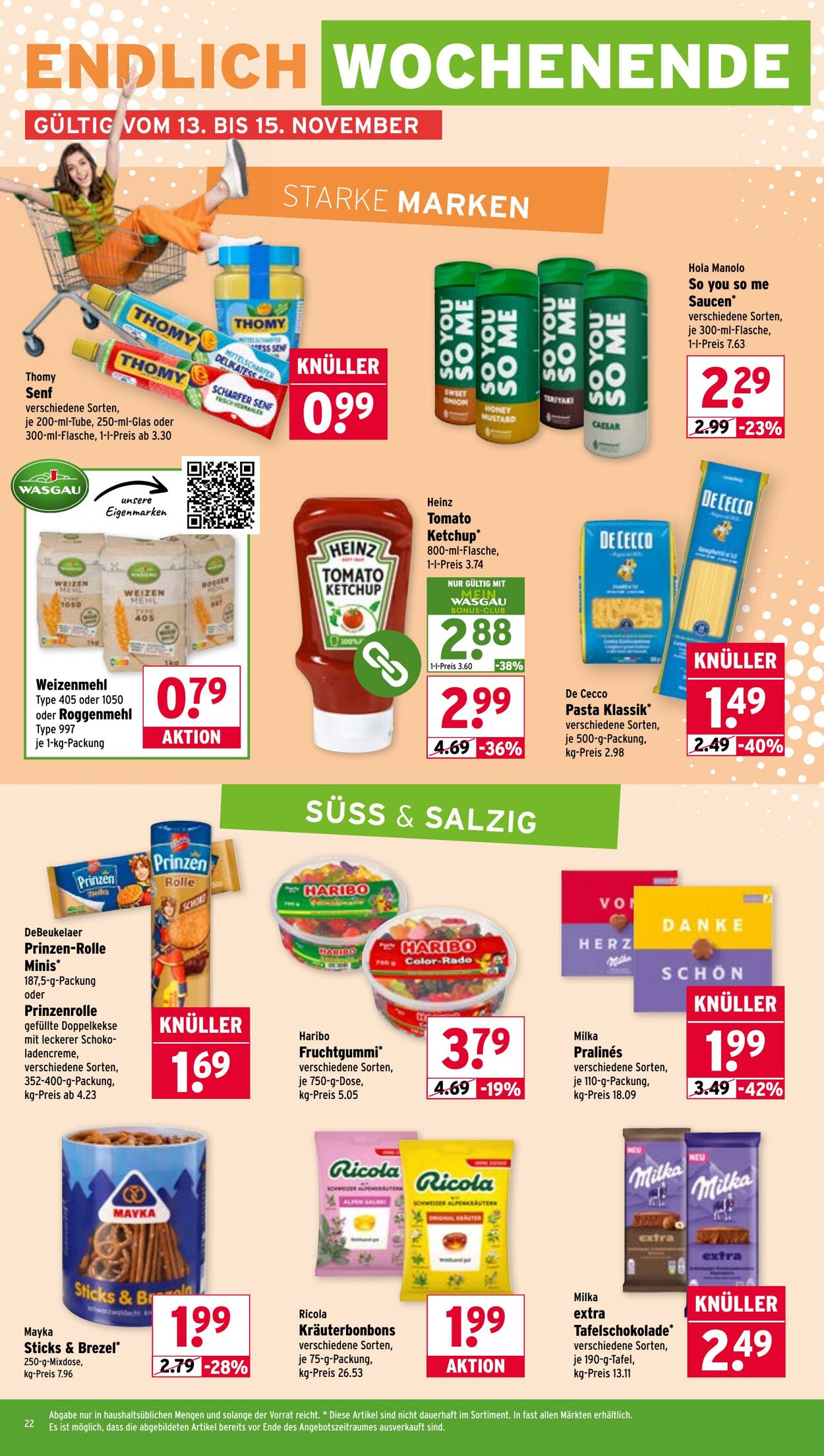 Prospekt Wasgau 10.11.2025 - 15.11.2025