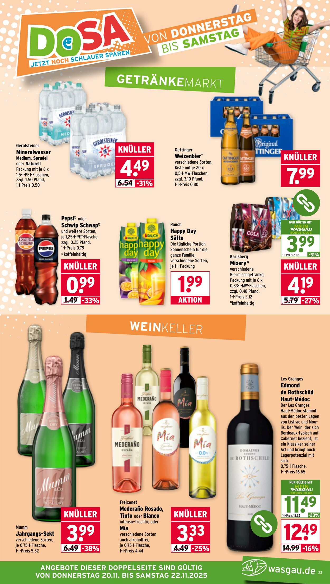 Prospekt Wasgau 17.11.2025 - 22.11.2025