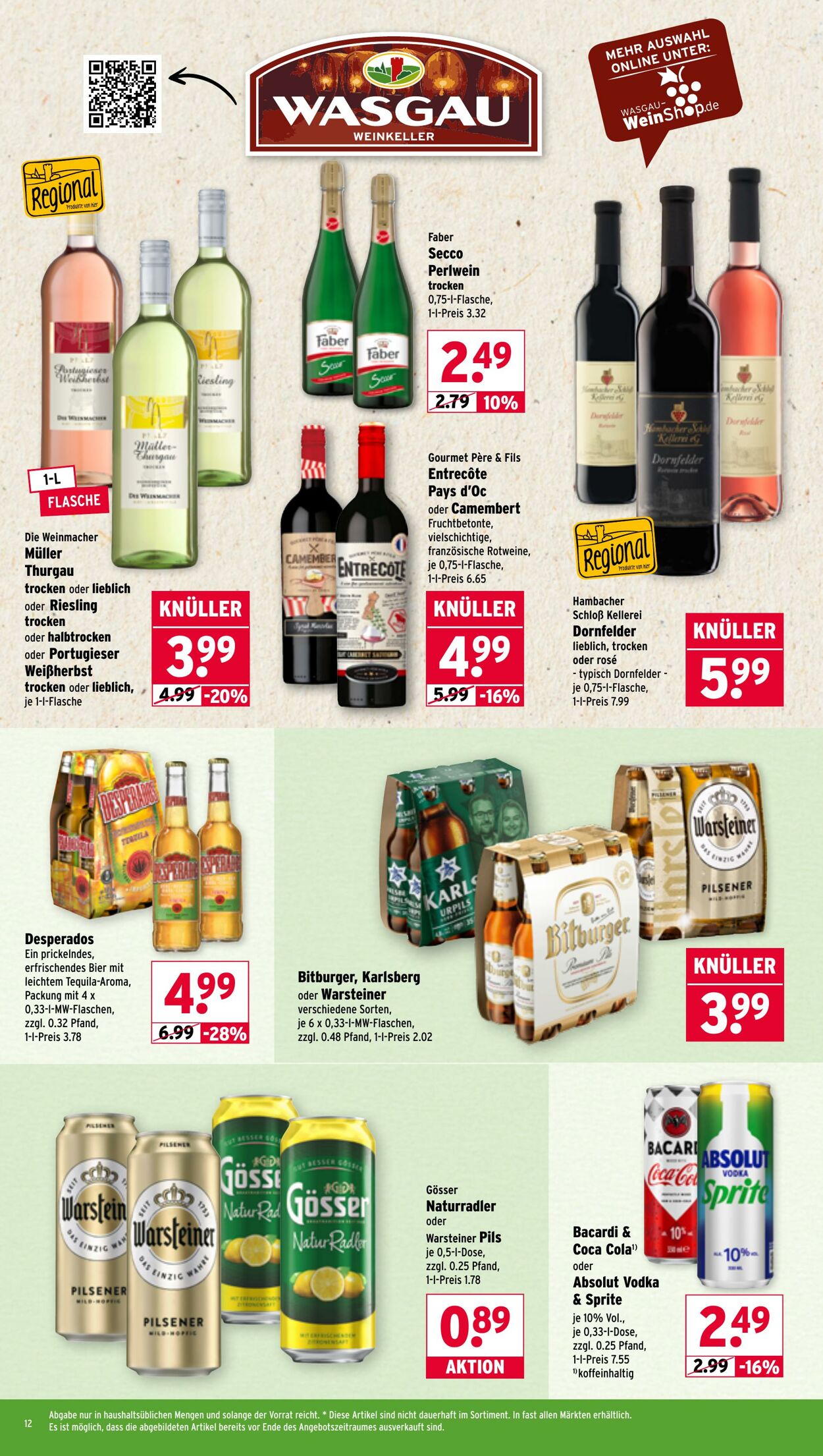 Prospekt Wasgau 17.11.2025 - 22.11.2025