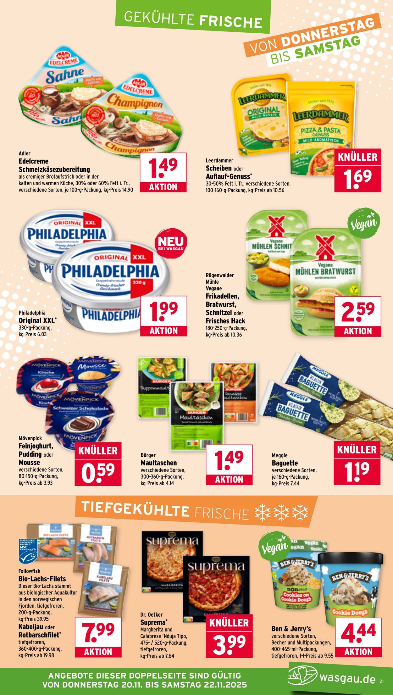 Prospekt Wasgau 17.11.2025 - 22.11.2025