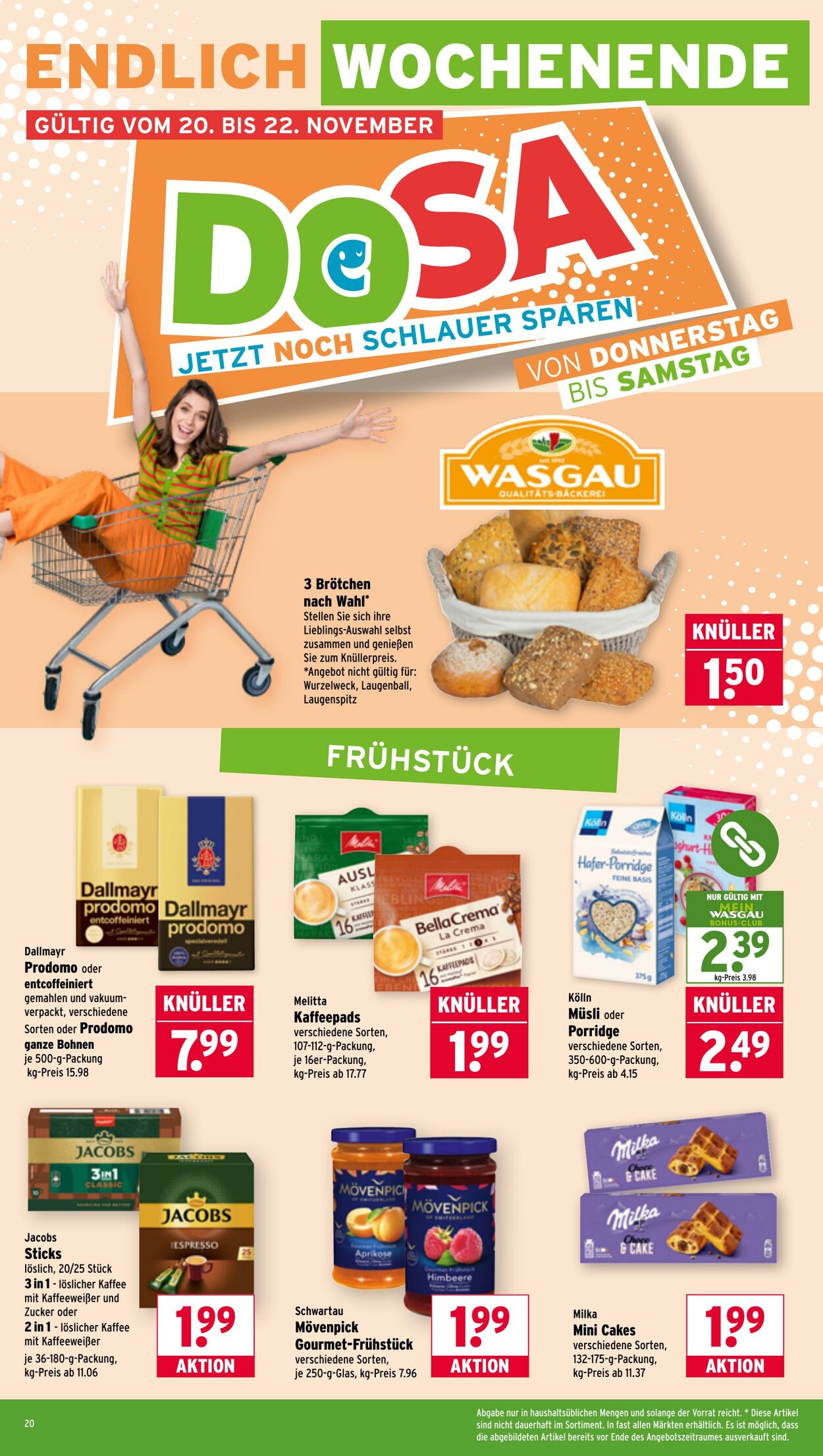 Prospekt Wasgau 17.11.2025 - 22.11.2025