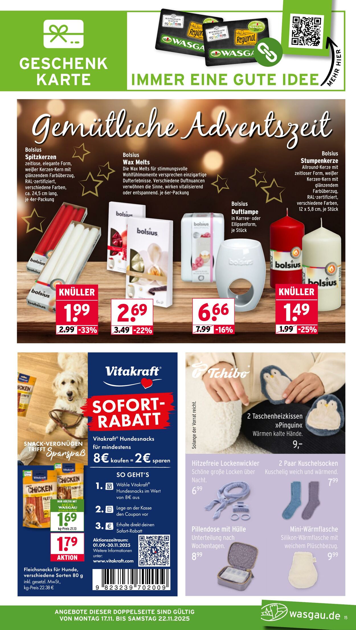 Prospekt Wasgau 17.11.2025 - 22.11.2025