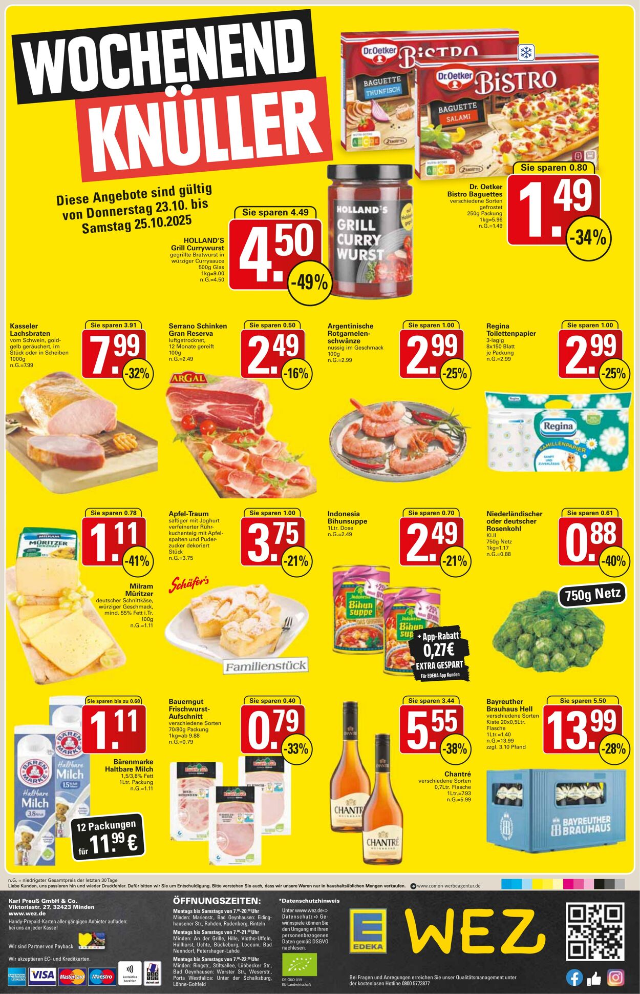 Prospekt WEZ 13.10.2025 - 18.10.2025