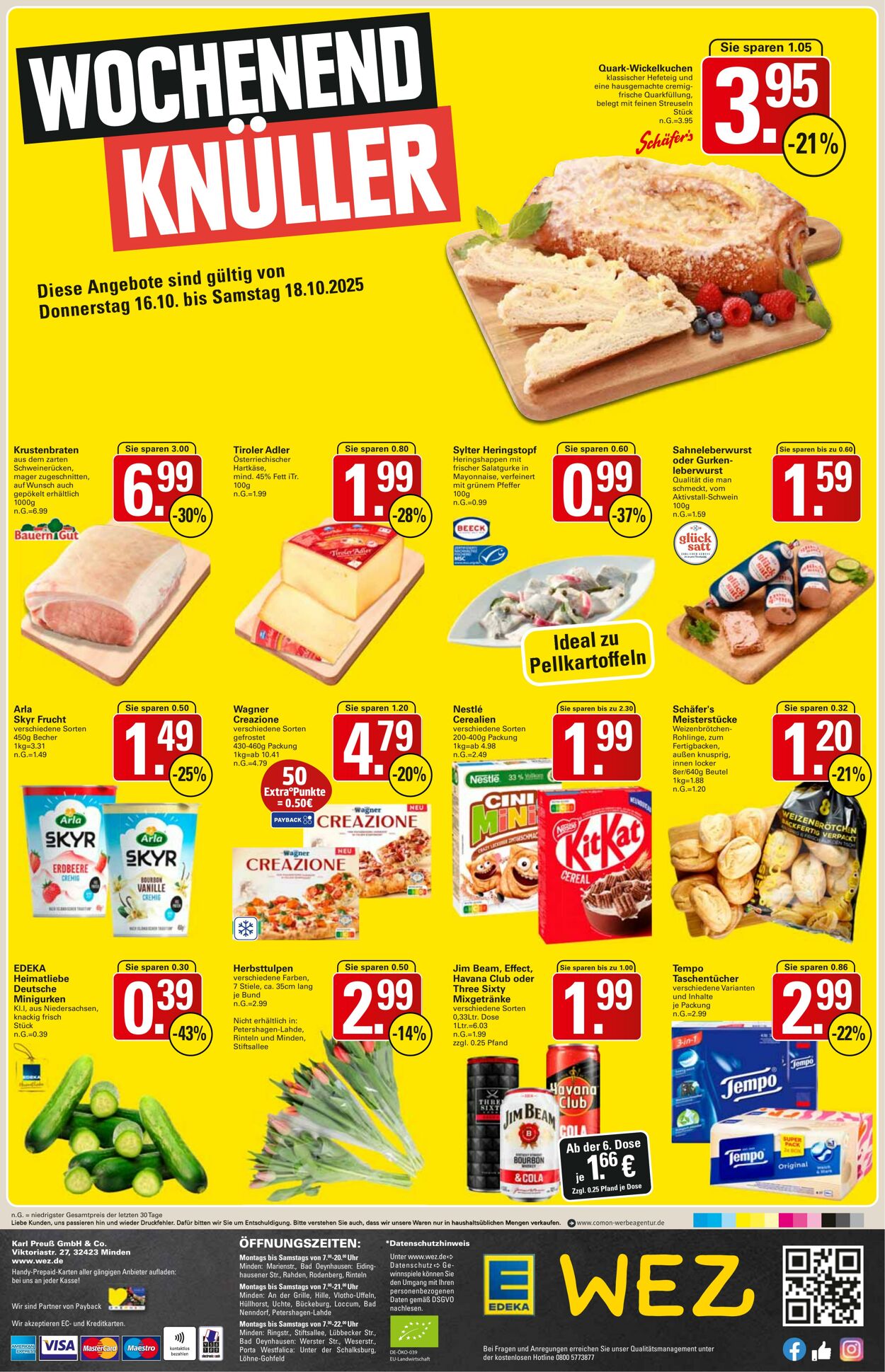 Prospekt WEZ 13.10.2025 - 18.10.2025