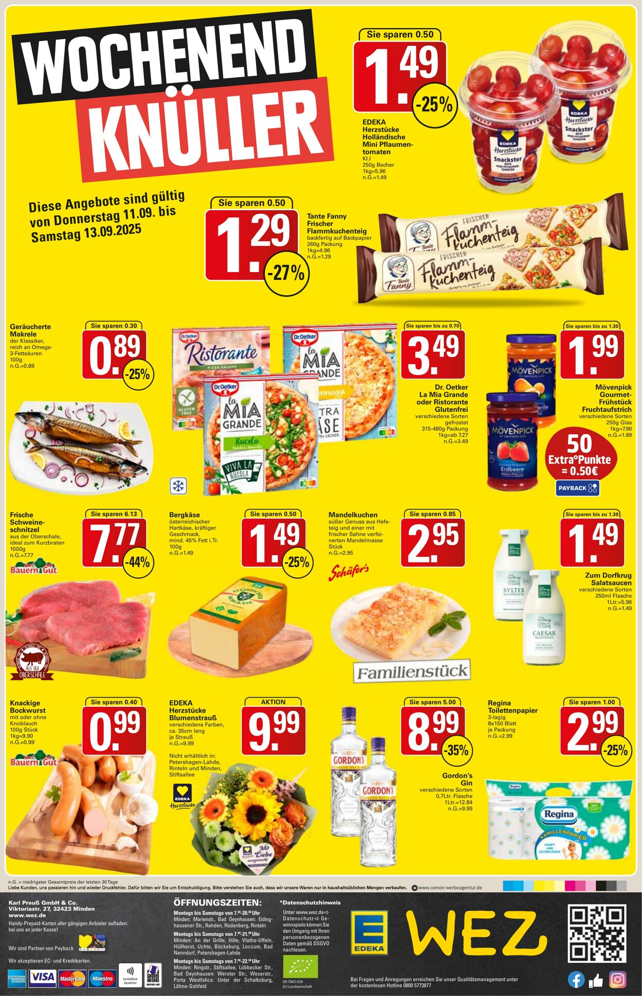 Prospekt WEZ 08.09.2025 - 13.09.2025