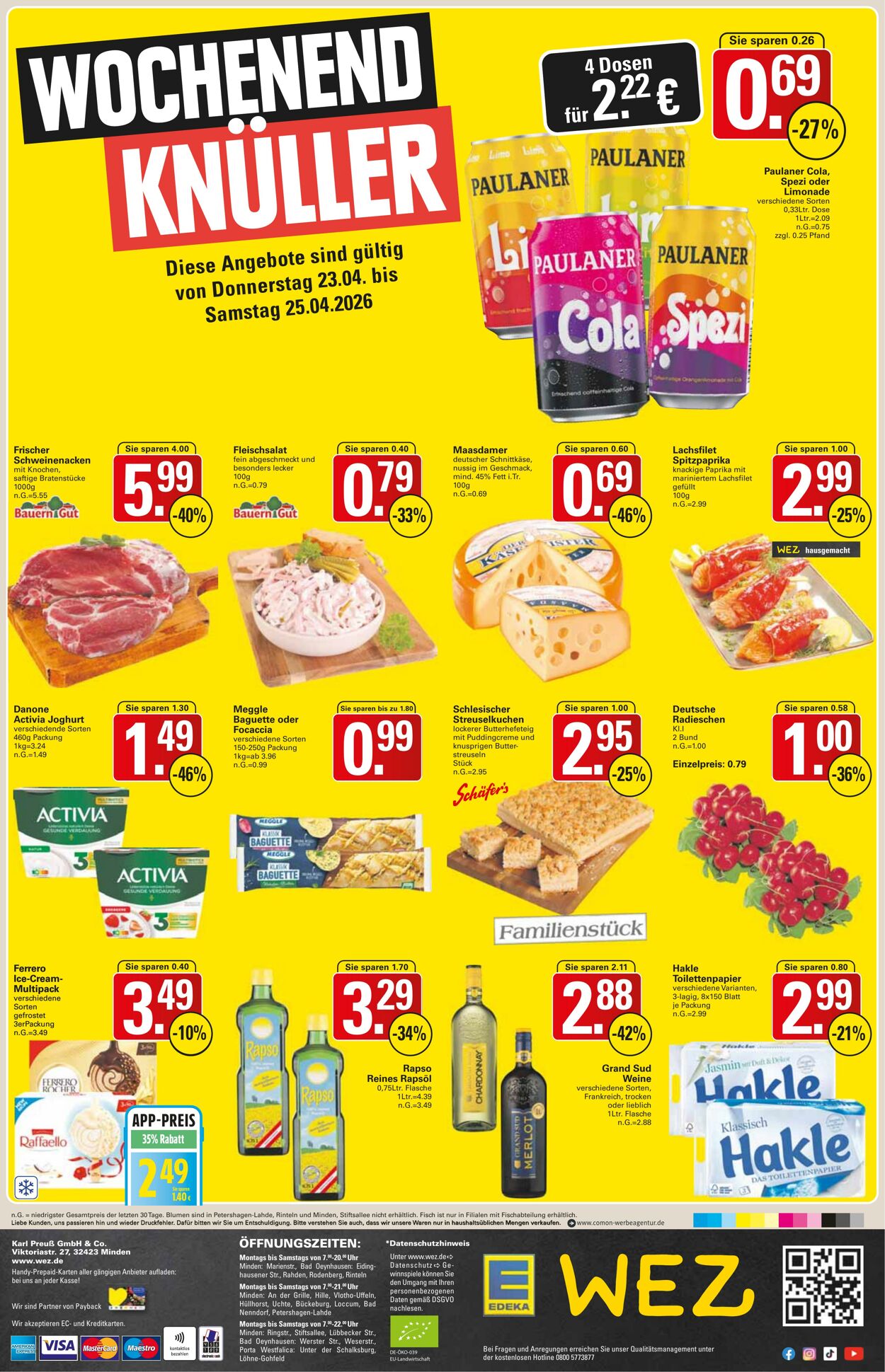 Prospekt WEZ 20.04.2026 - 25.04.2026
