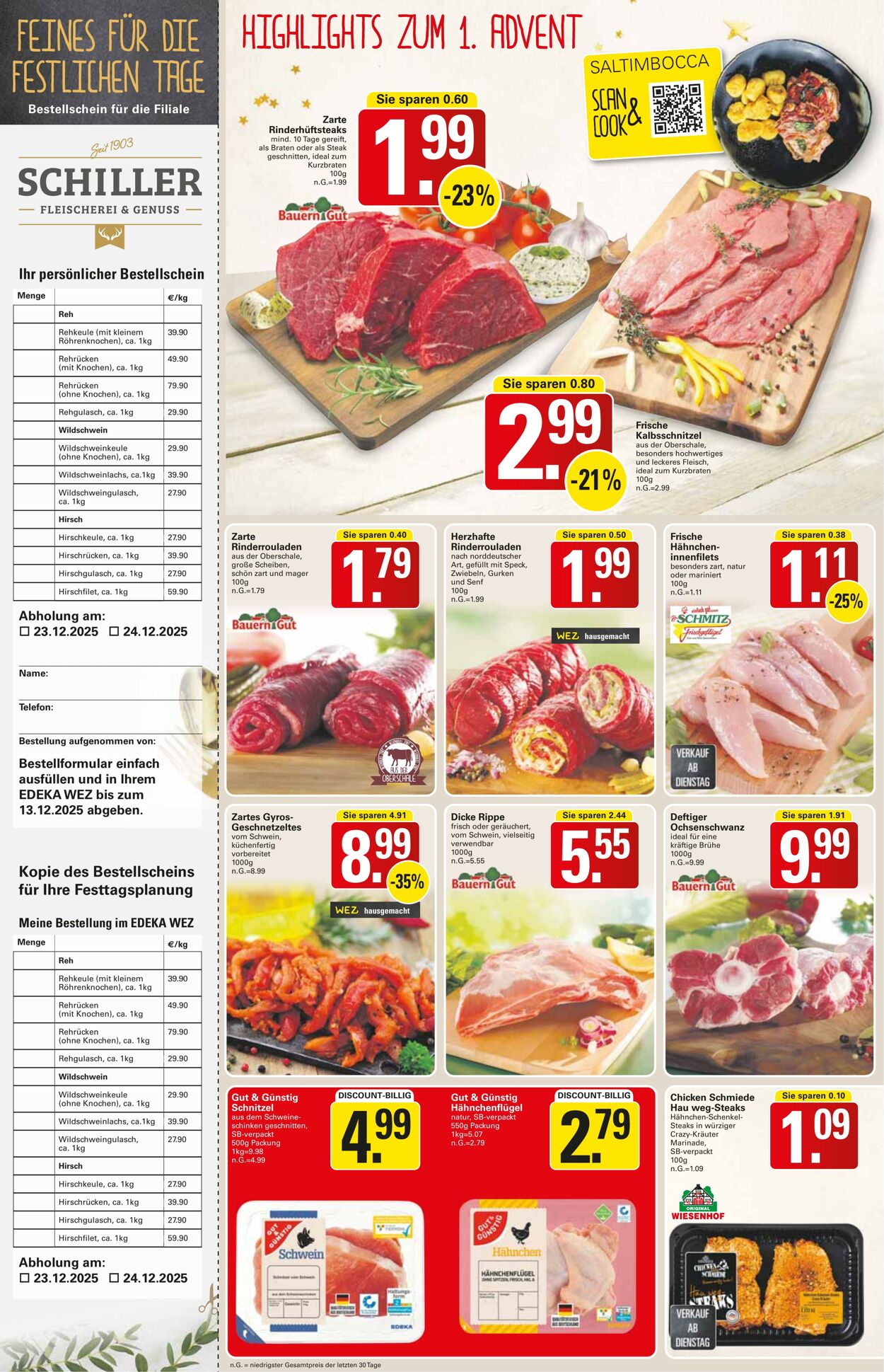 Prospekt WEZ 17.11.2025 - 22.11.2025