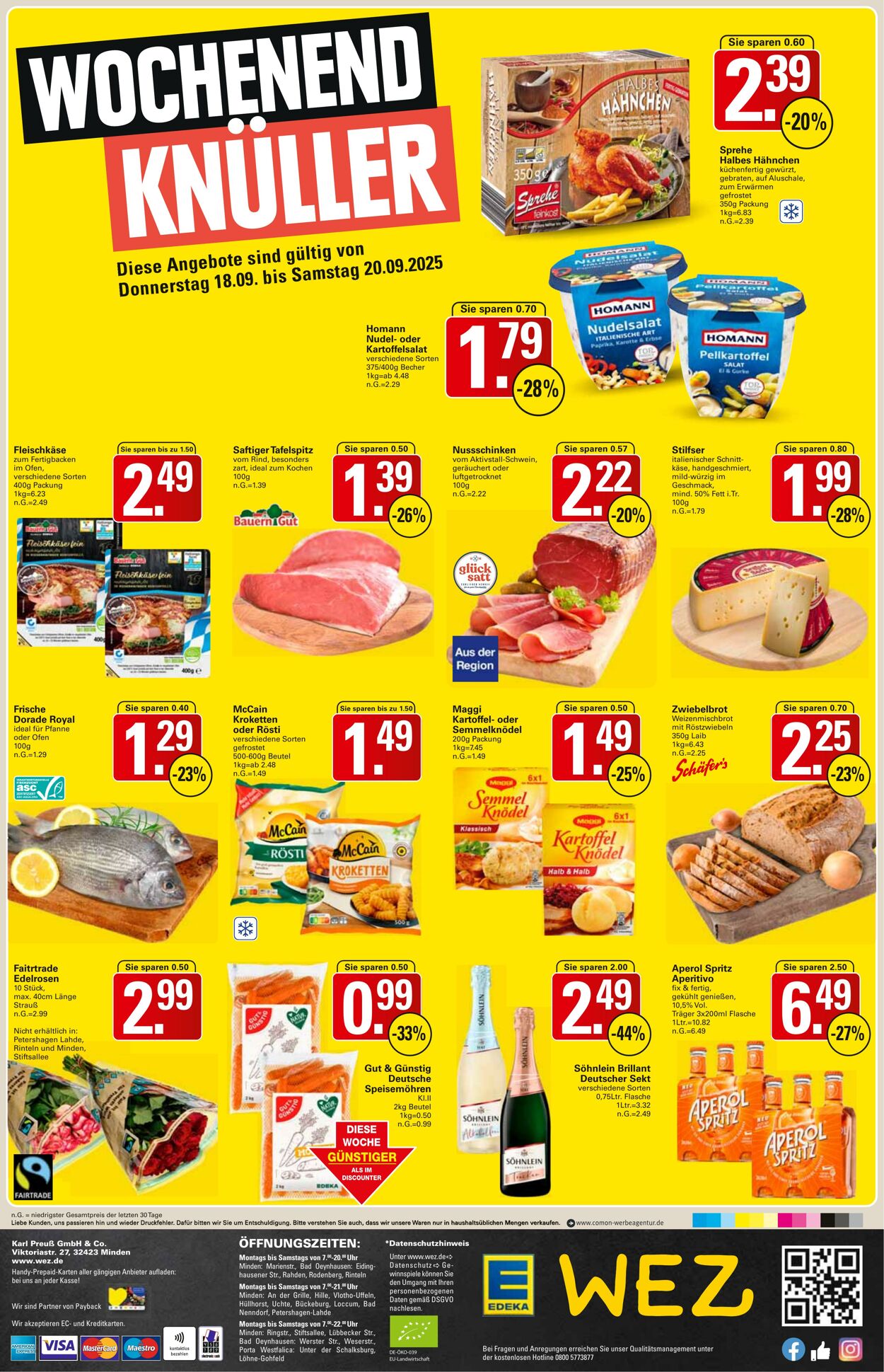 Prospekt WEZ 15.09.2025 - 20.09.2025