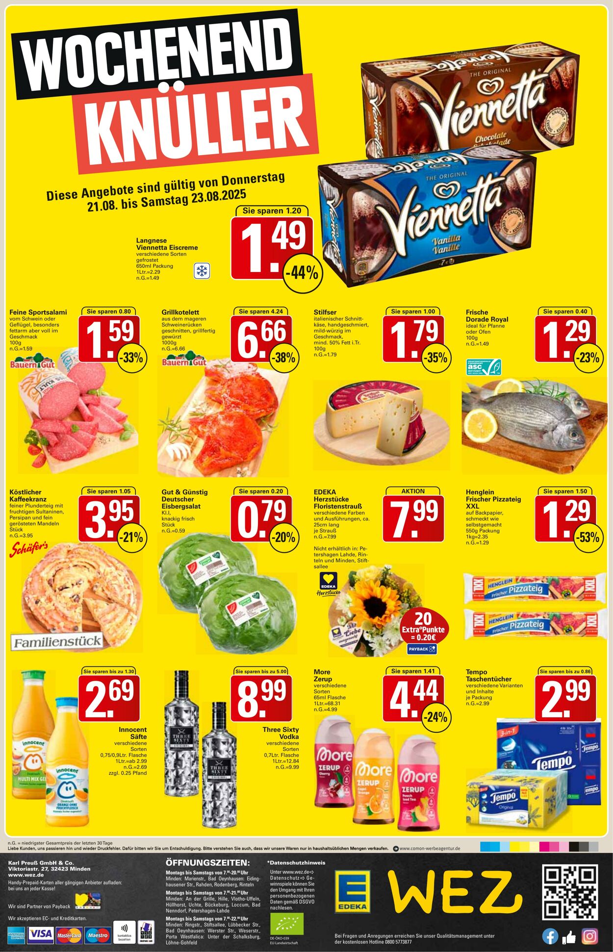 Prospekt WEZ 18.08.2025 - 23.08.2025