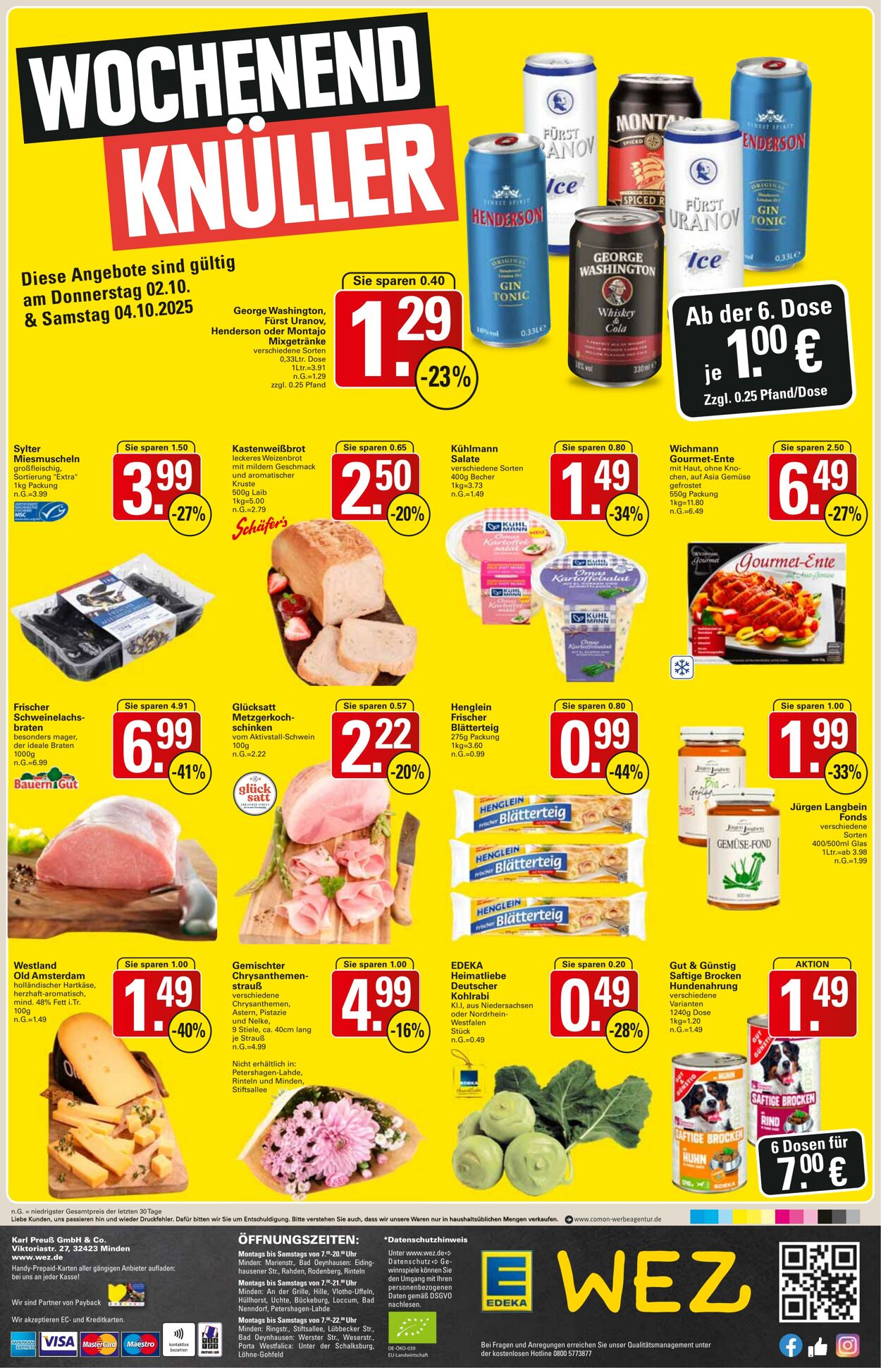 Prospekt WEZ 22.09.2025 - 27.09.2025