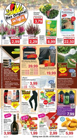 Prospekt Wiglo Wunderland 22.09.2025 - 01.10.2025