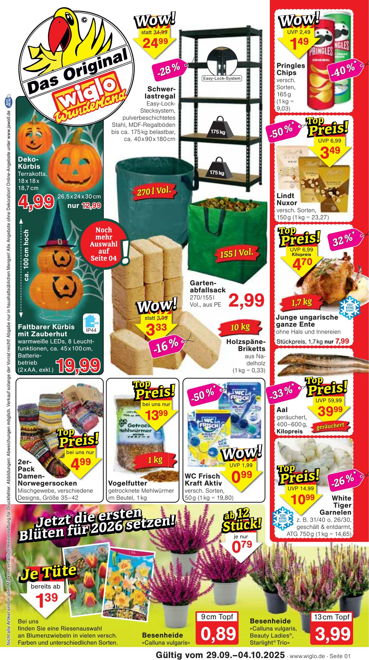 Prospekt Wiglo Wunderland 29.09.2025 - 08.10.2025