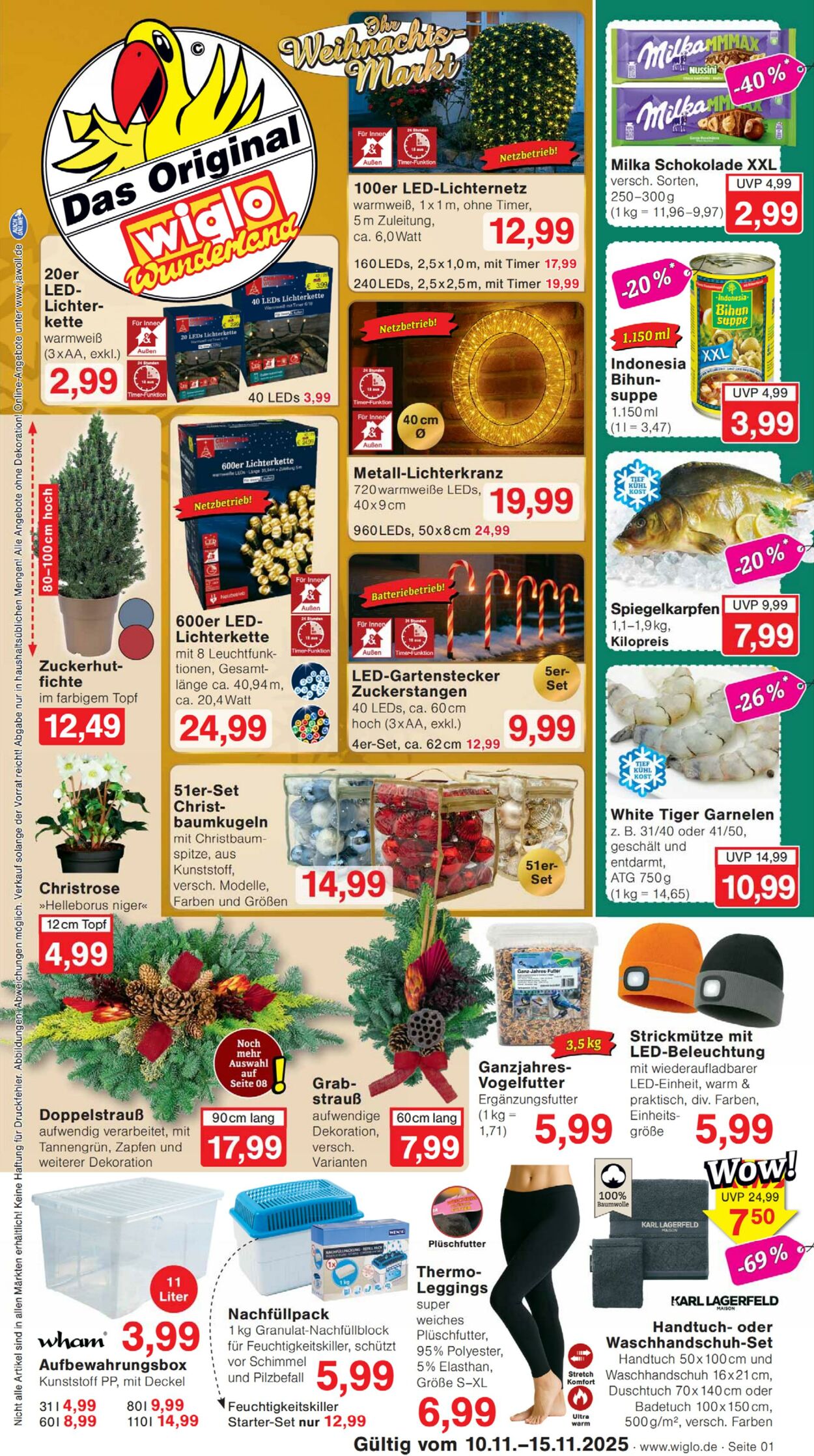 Prospekt Wiglo Wunderland 10.11.2025 - 19.11.2025