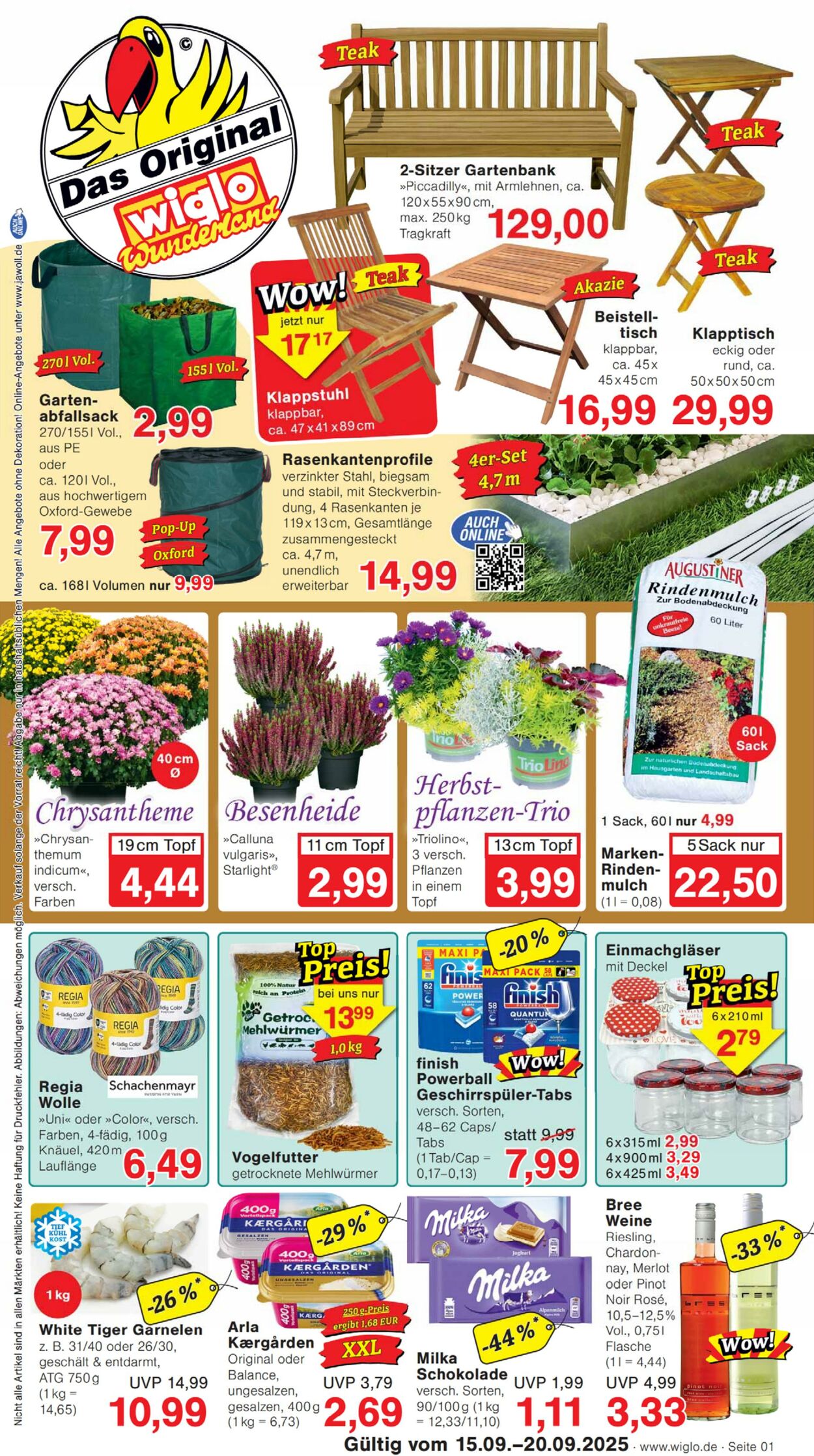 Prospekt Wiglo Wunderland 15.09.2025 - 24.09.2025