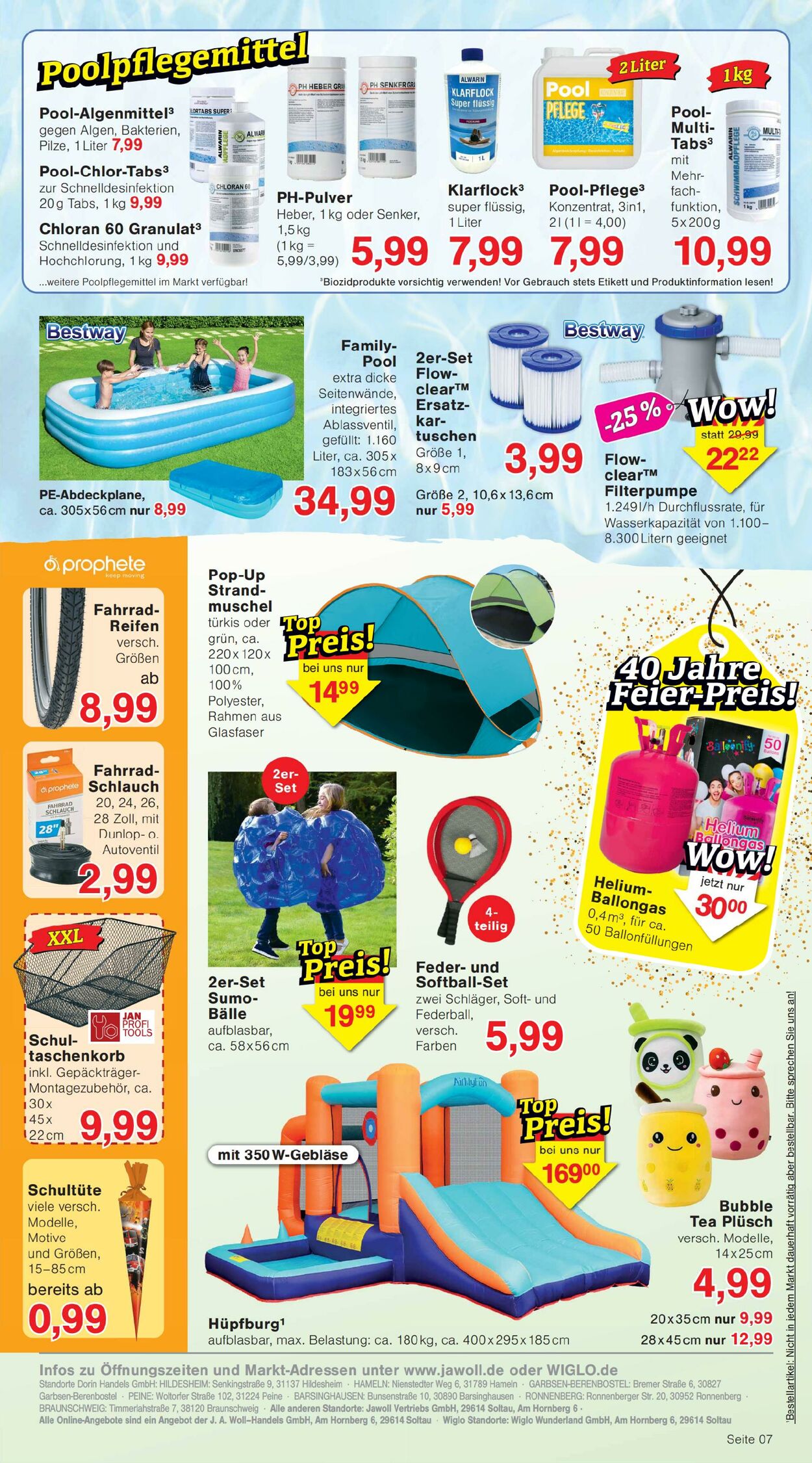 Prospekt Wiglo Wunderland 11.08.2025 - 20.08.2025