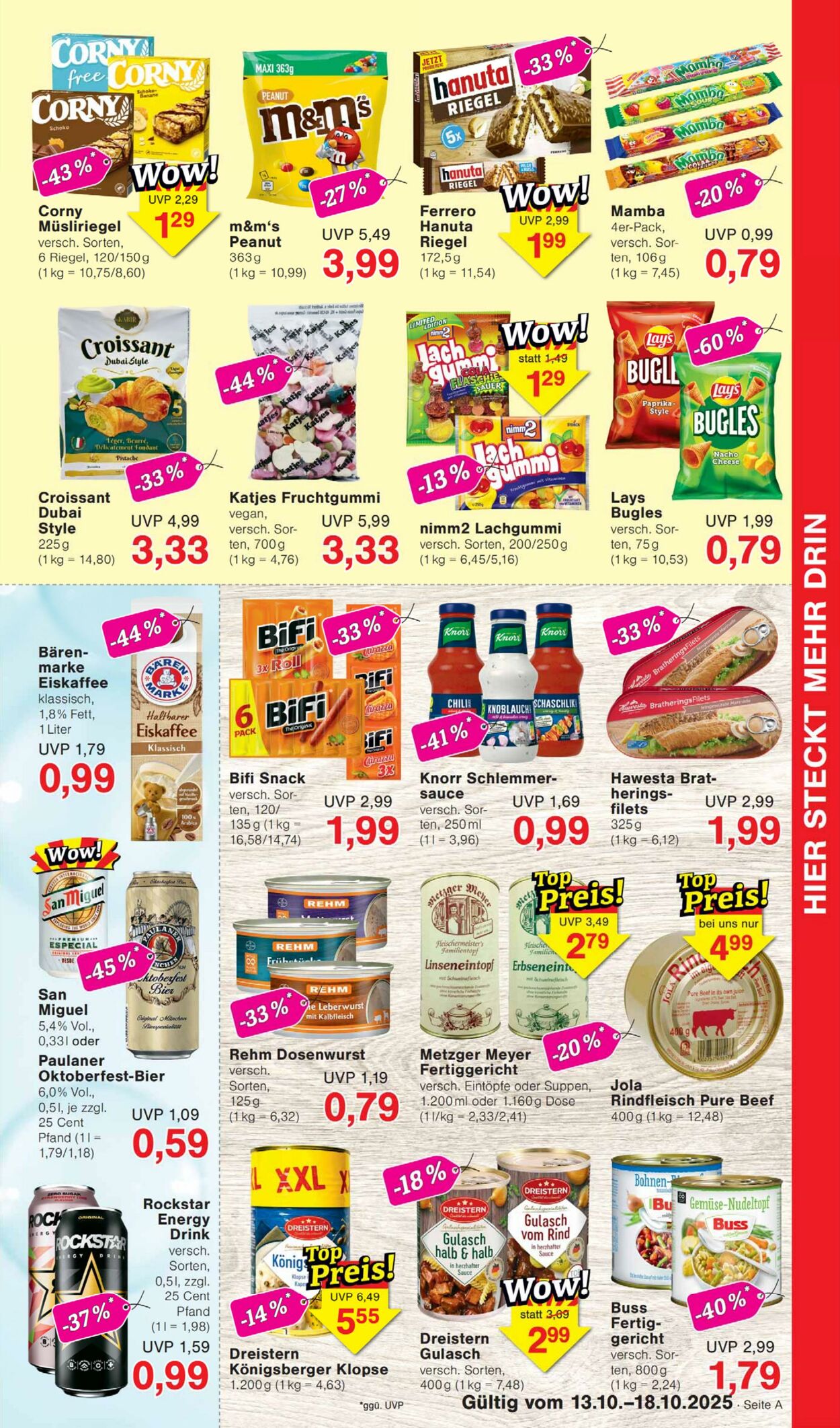 Prospekt Wiglo Wunderland 13.10.2025 - 22.10.2025