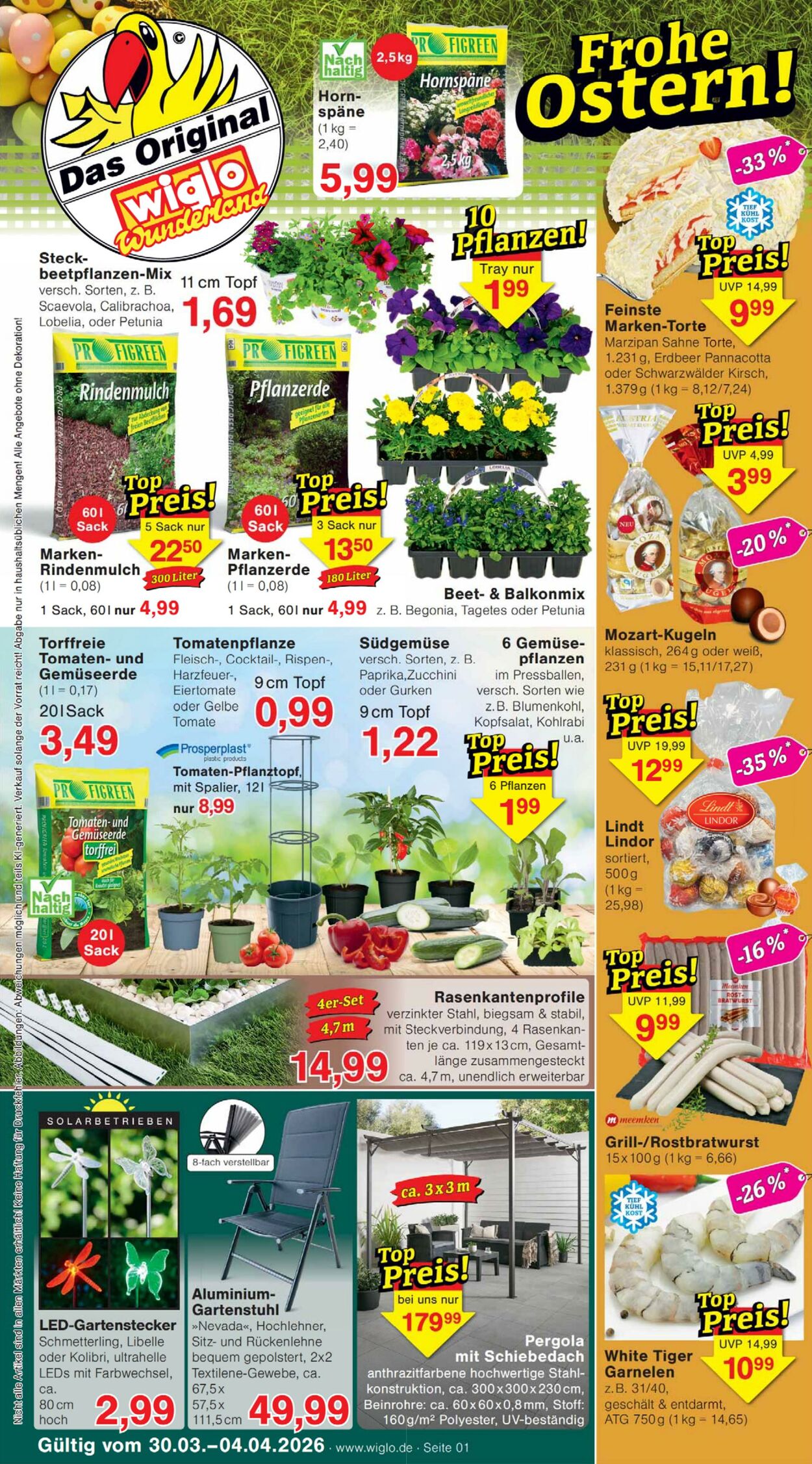 Prospekt Wiglo Wunderland 30.03.2026 - 08.04.2026