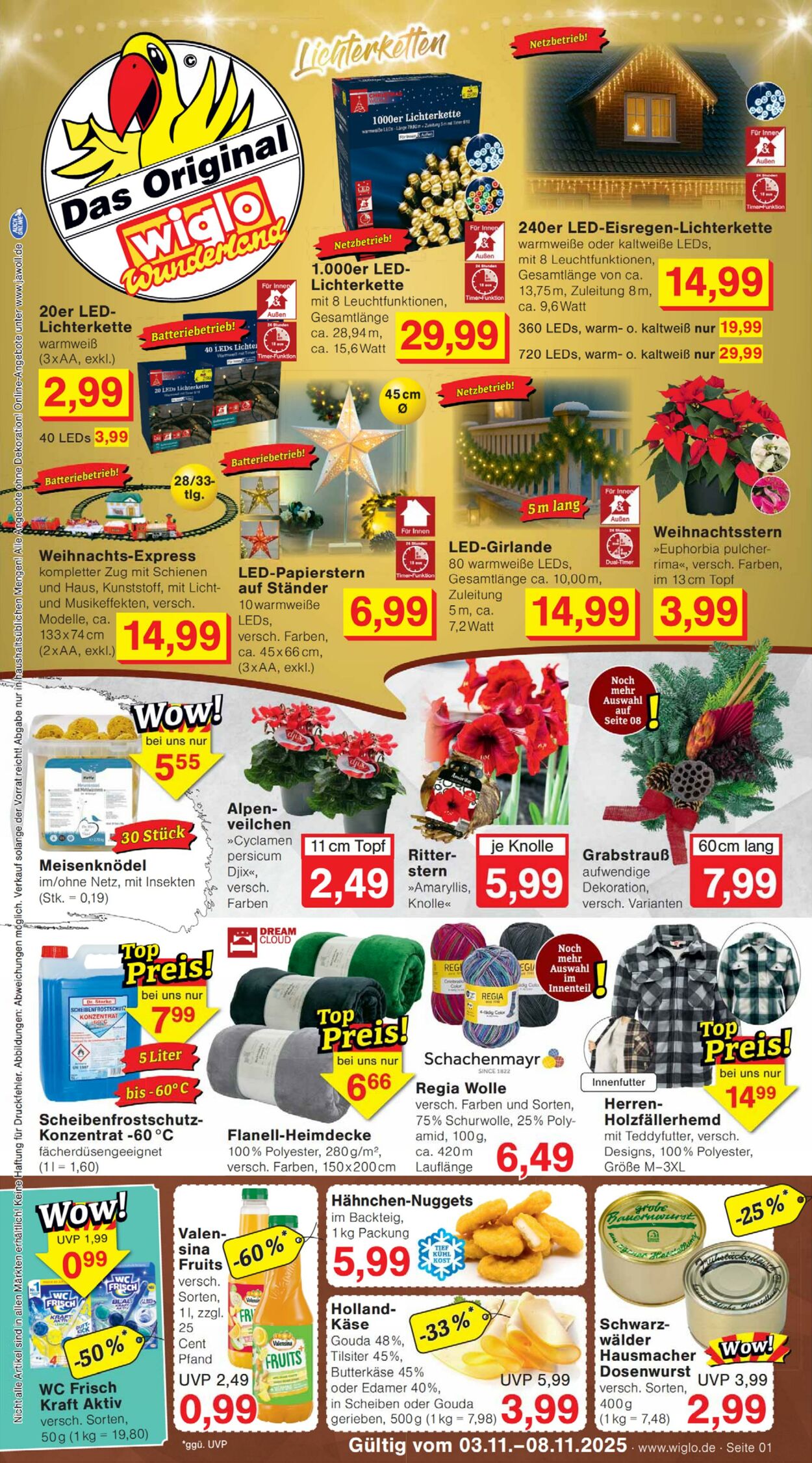 Prospekt Wiglo Wunderland 03.11.2025 - 12.11.2025