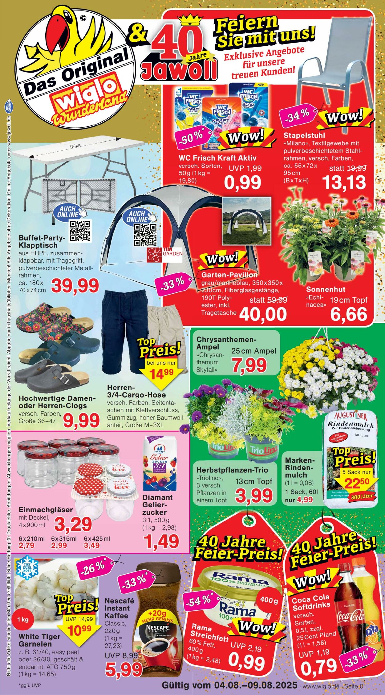 Prospekt Wiglo Wunderland 04.08.2025 - 13.08.2025