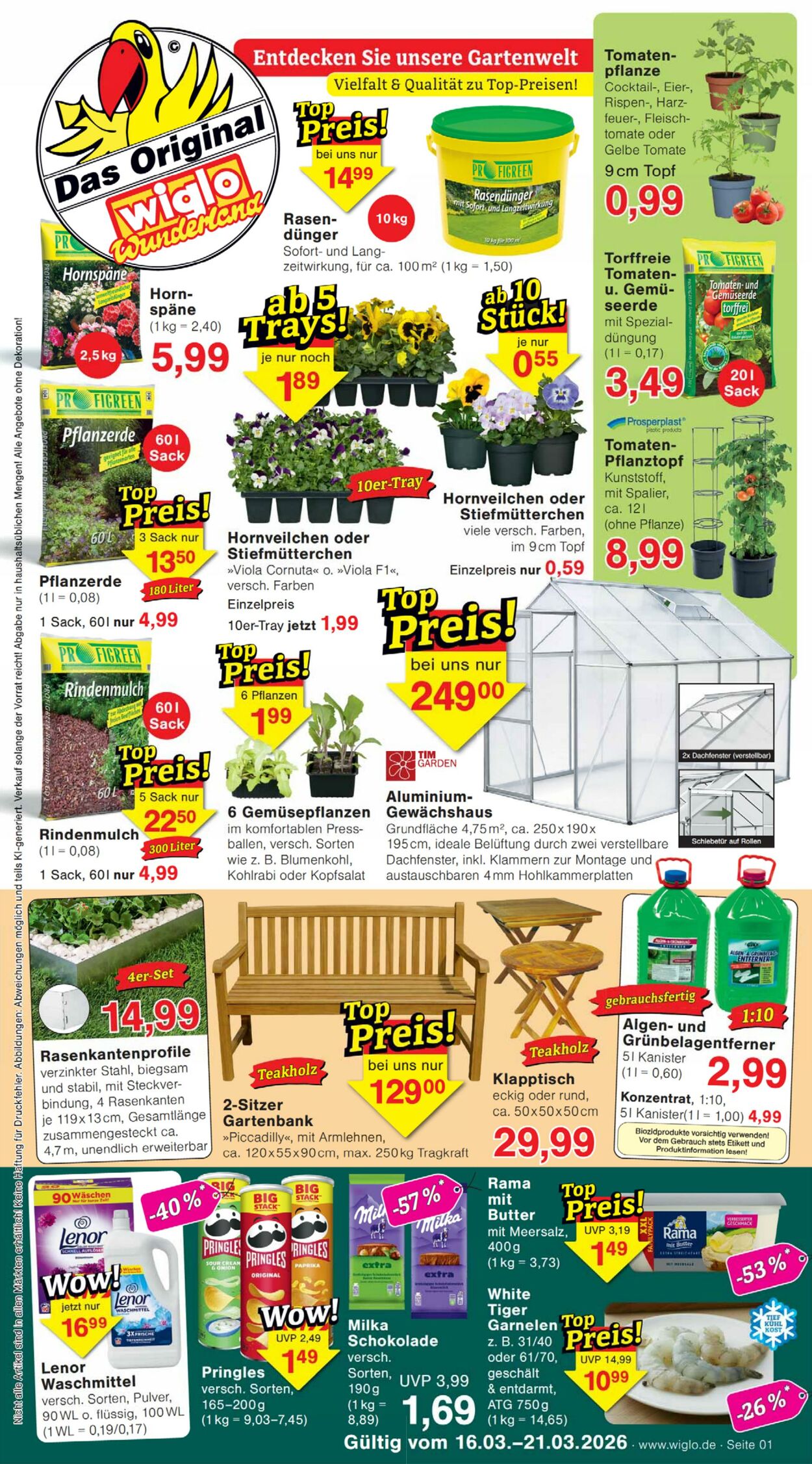 Prospekt Wiglo Wunderland 16.03.2026 - 25.03.2026