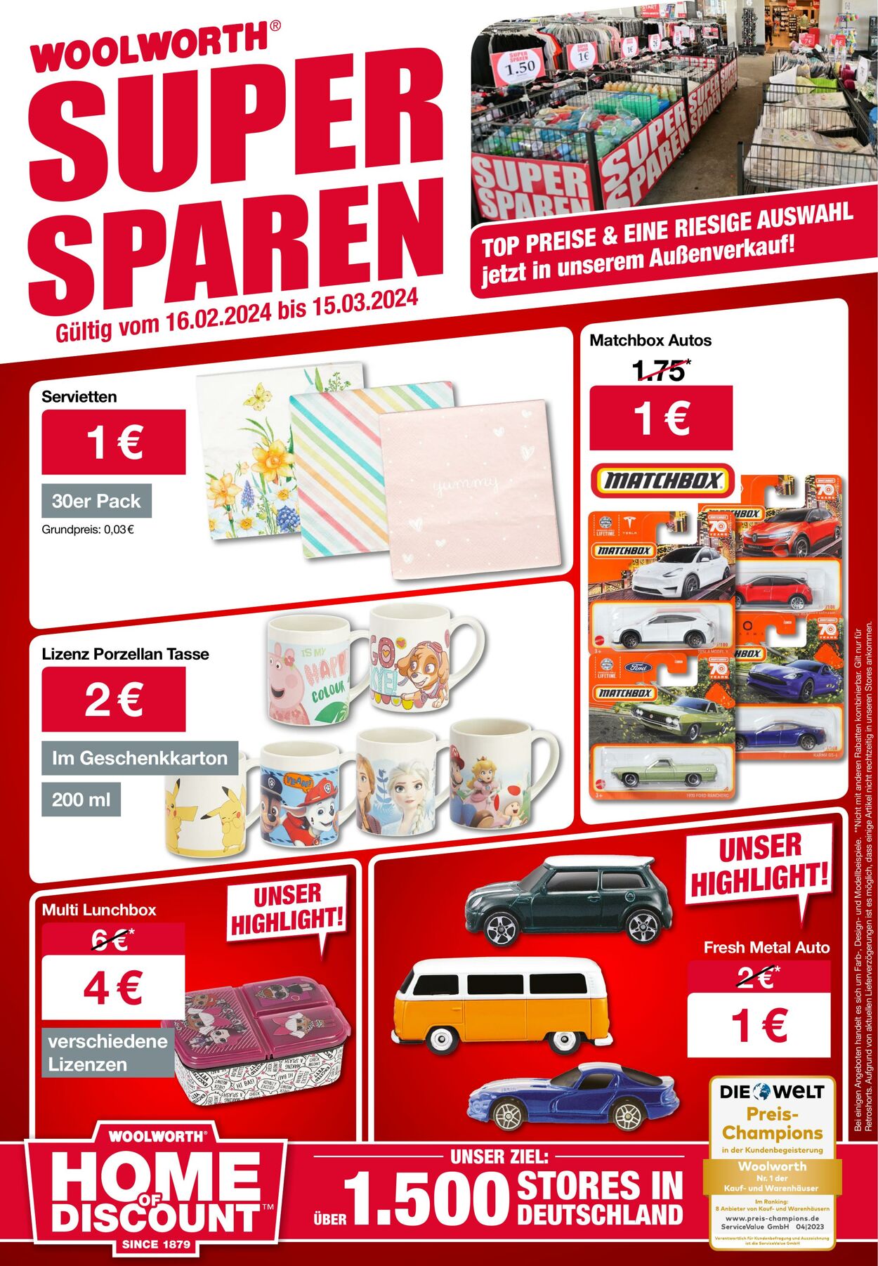 Prospekt Woolworth 07.03.2024 - 11.03.2024