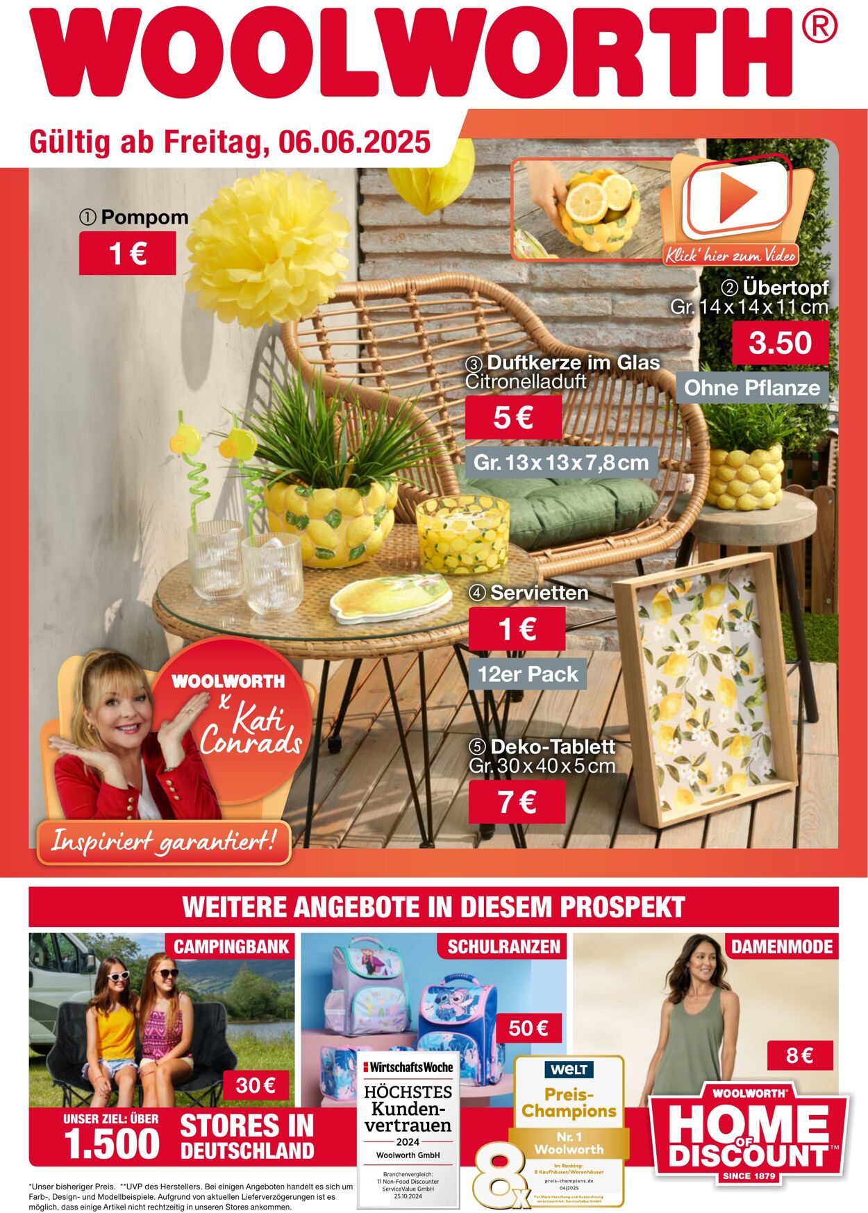 Prospekt Woolworth 11.06.2025 - 25.06.2025