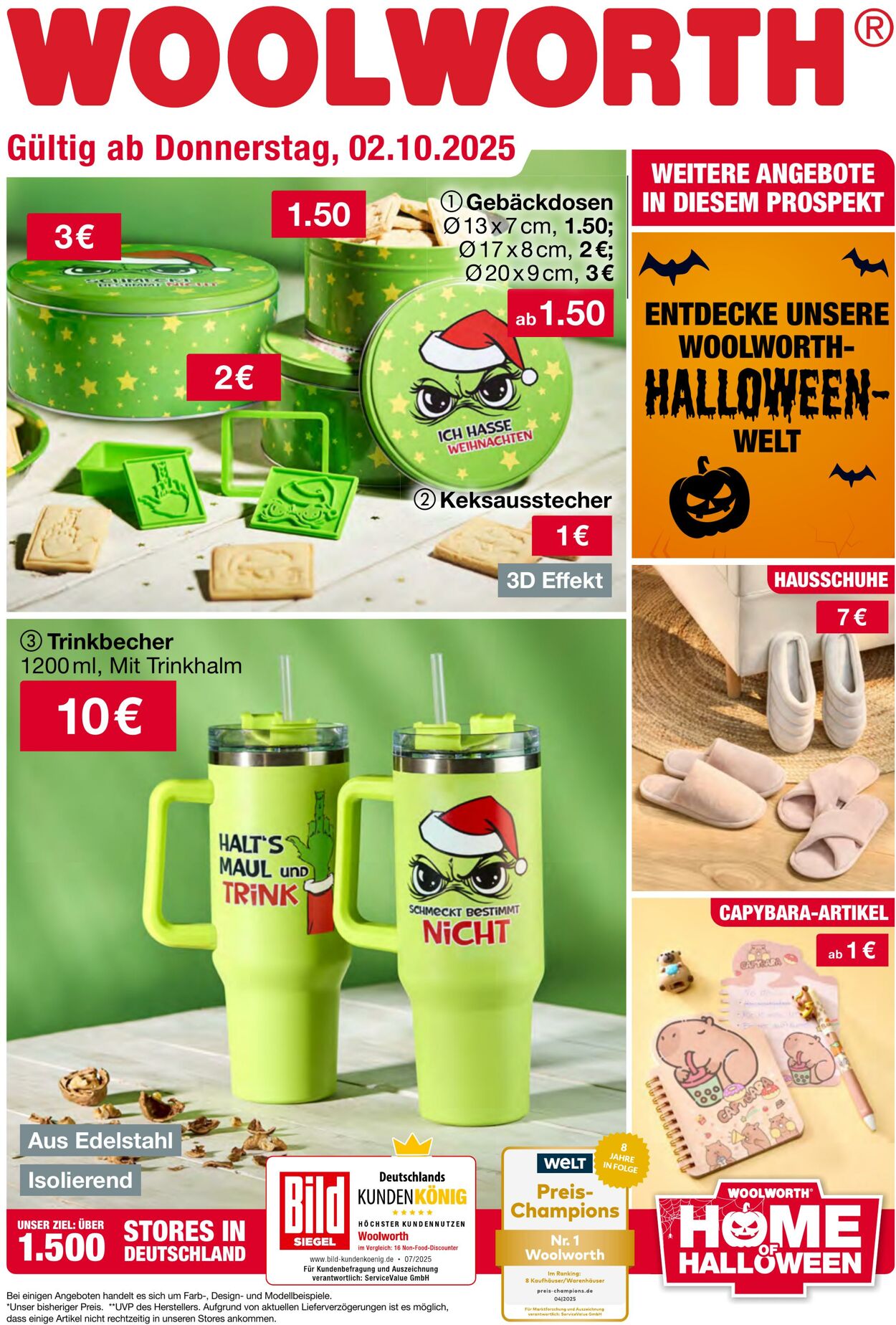 Prospekt Woolworth 09.10.2025 - 23.10.2025