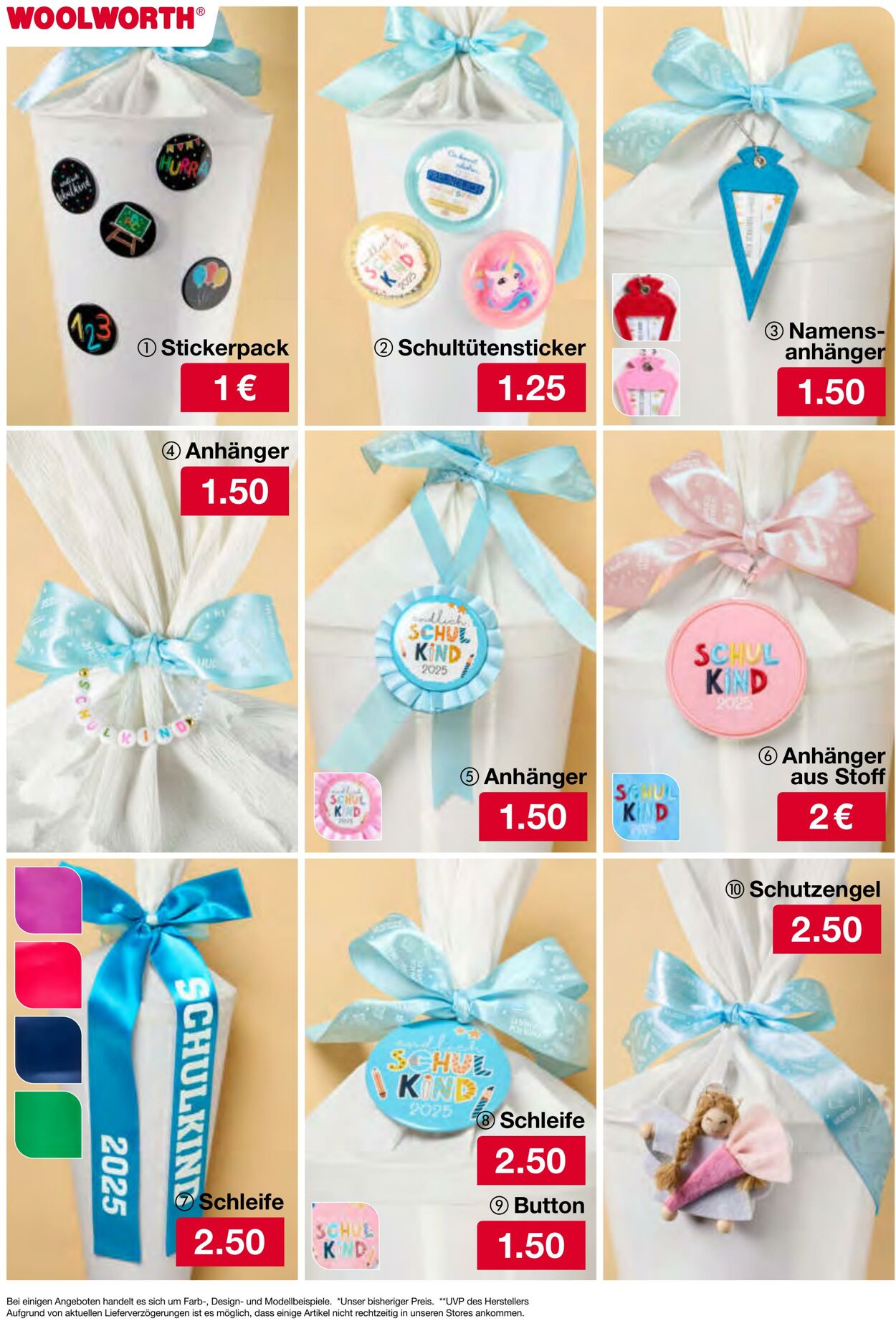 Prospekt Woolworth 20.08.2025 - 03.09.2025
