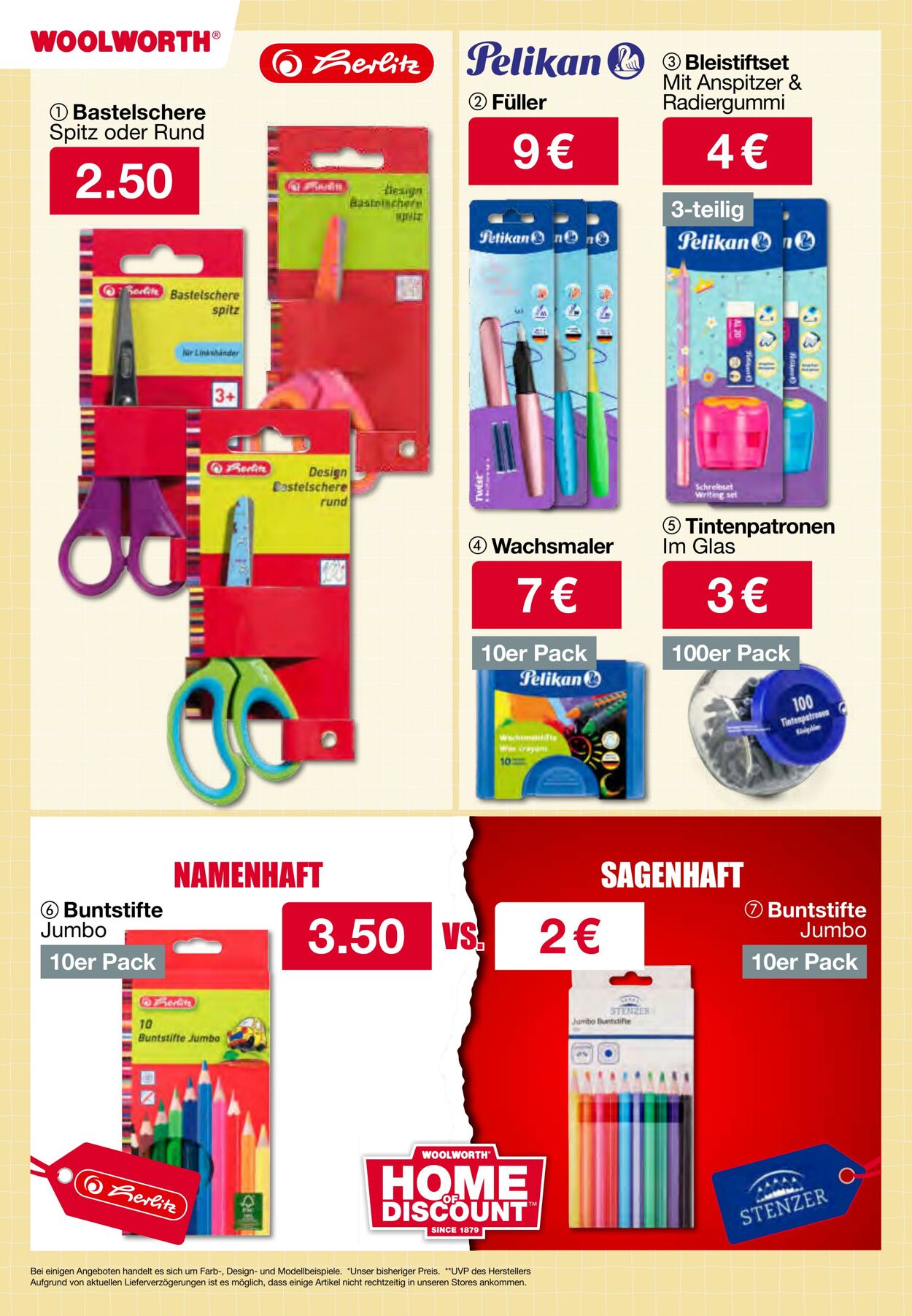 Prospekt Woolworth 20.08.2025 - 03.09.2025