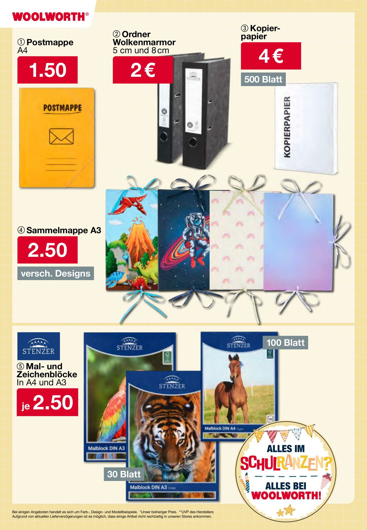 Prospekt Woolworth 20.08.2025 - 03.09.2025