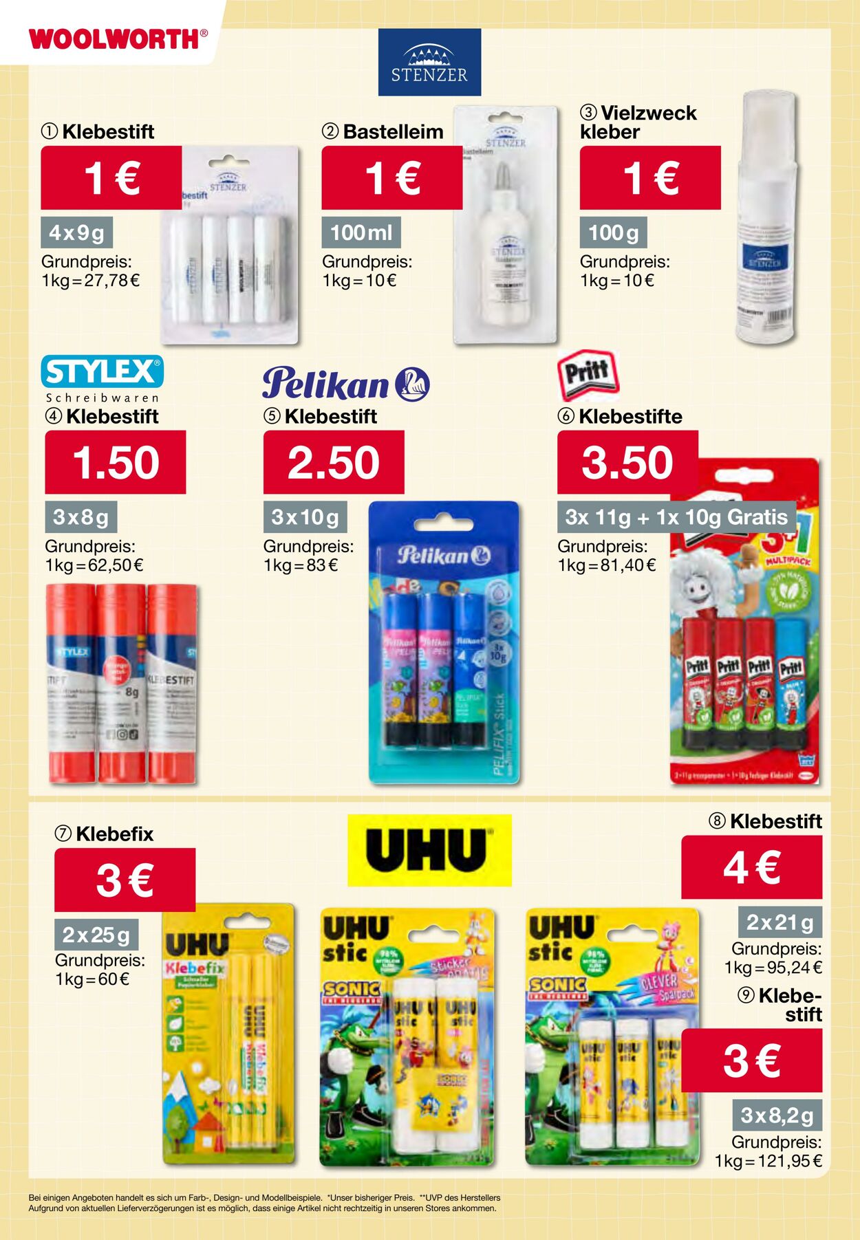 Prospekt Woolworth 20.08.2025 - 03.09.2025