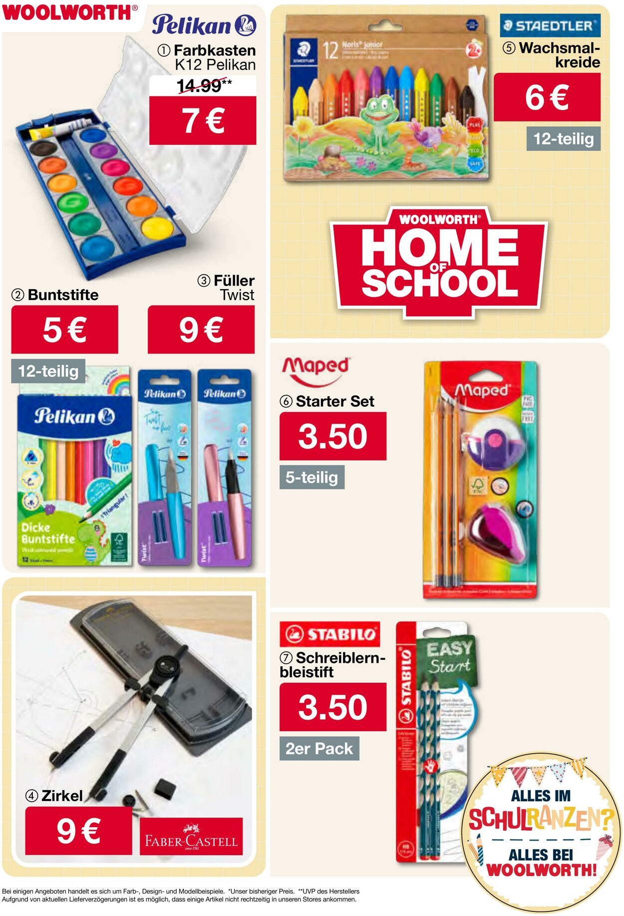 Prospekt Woolworth 20.08.2025 - 03.09.2025