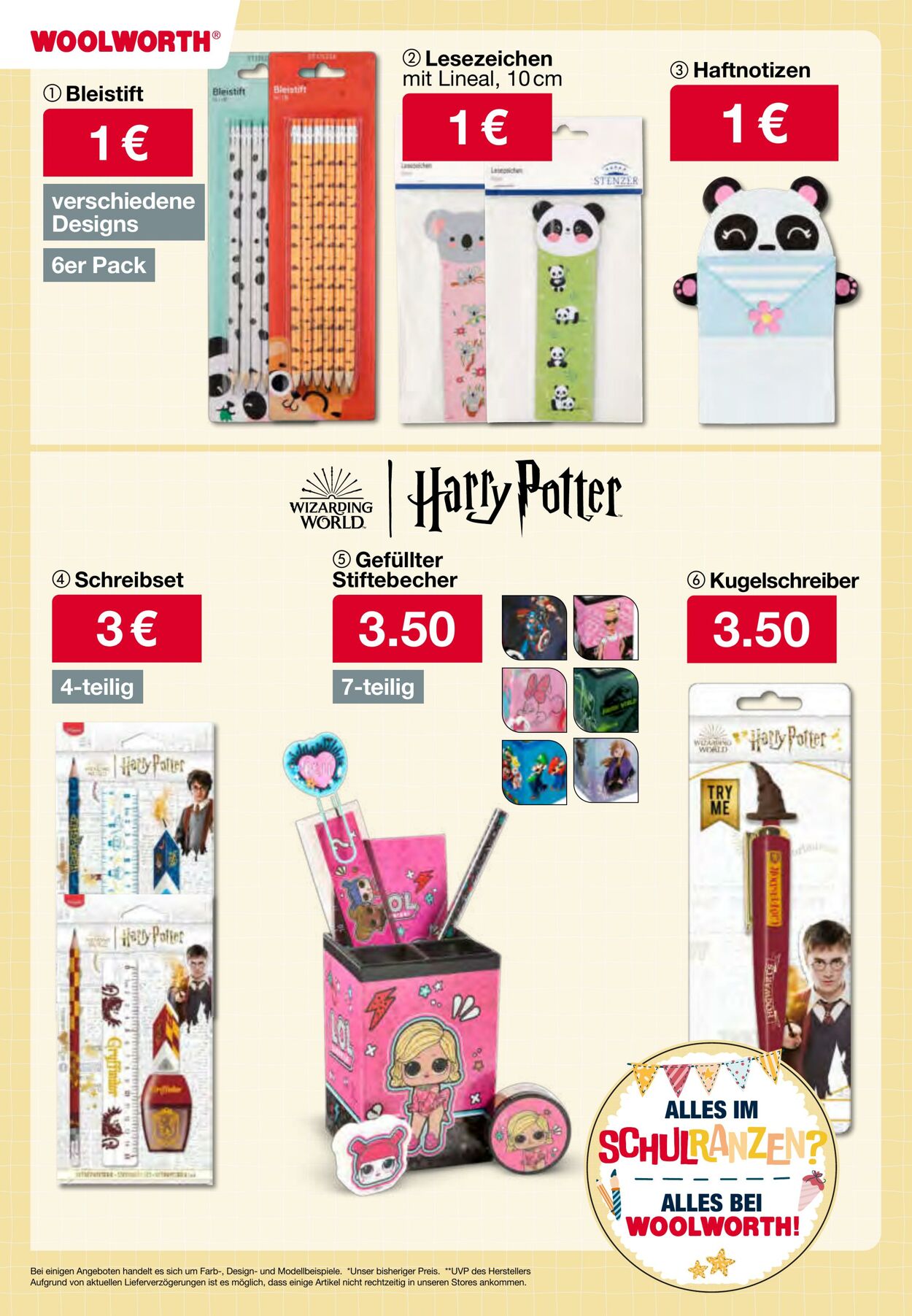 Prospekt Woolworth 20.08.2025 - 03.09.2025