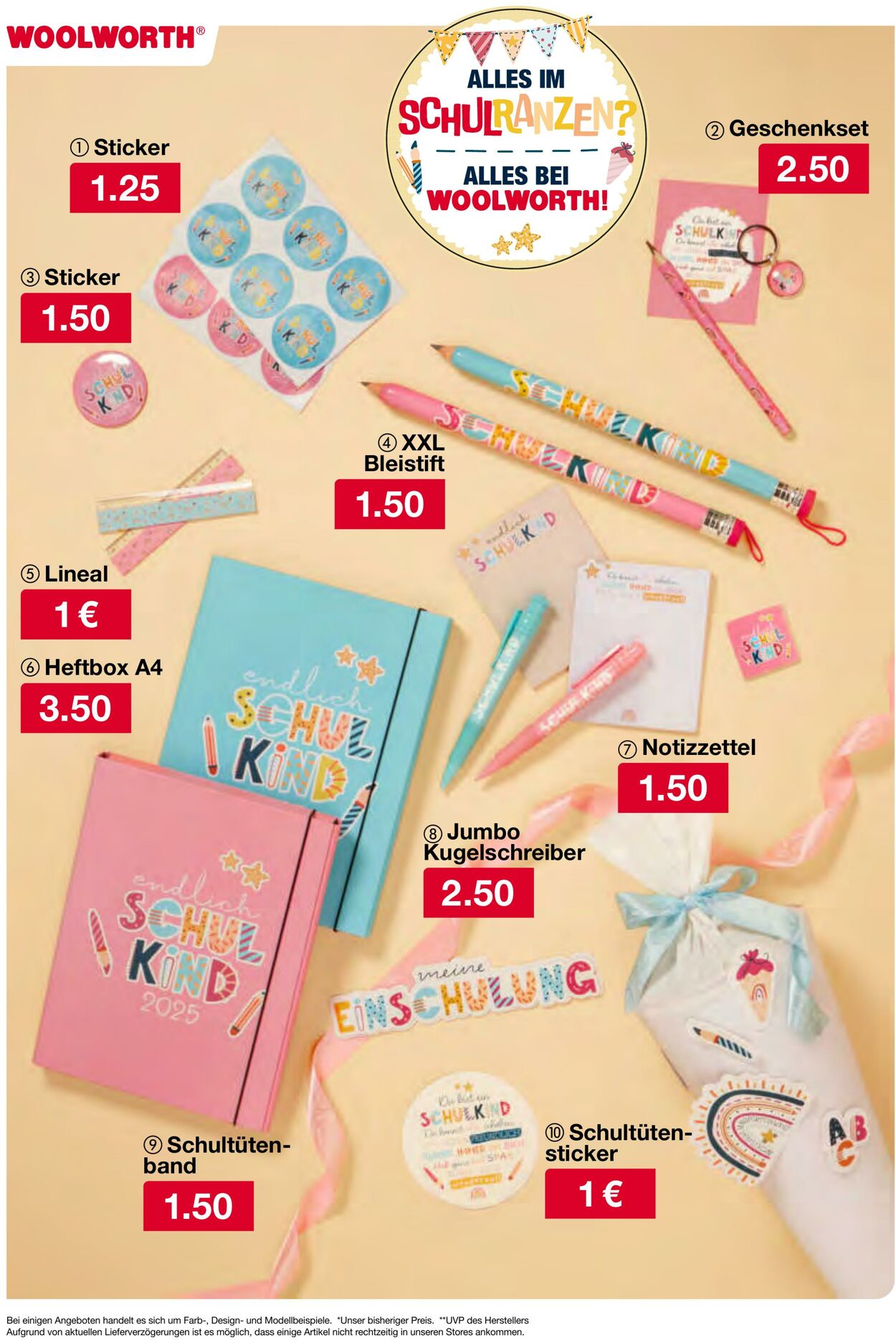 Prospekt Woolworth 20.08.2025 - 03.09.2025